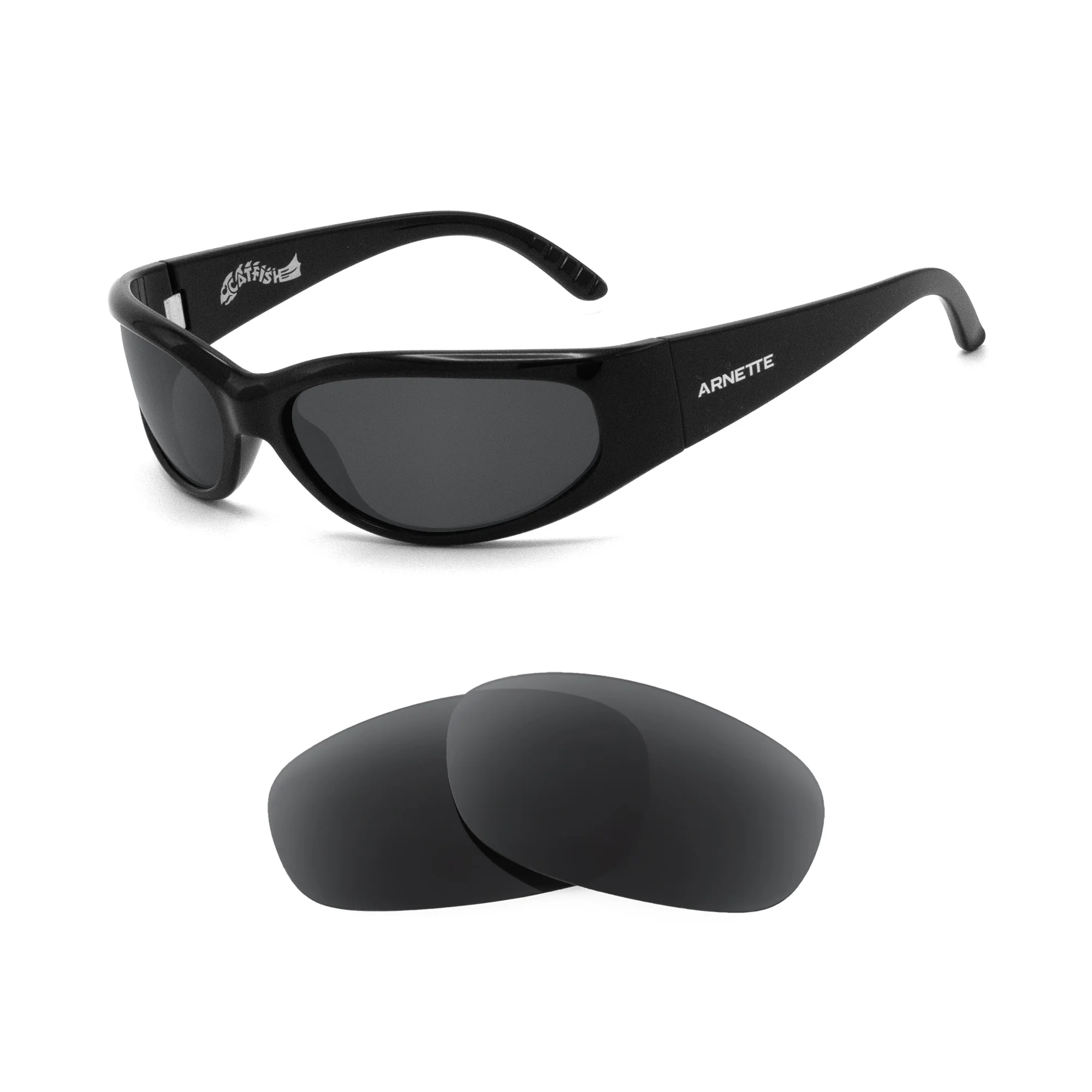 Revant Replacement Lenses for Arnette Catfish AN4302