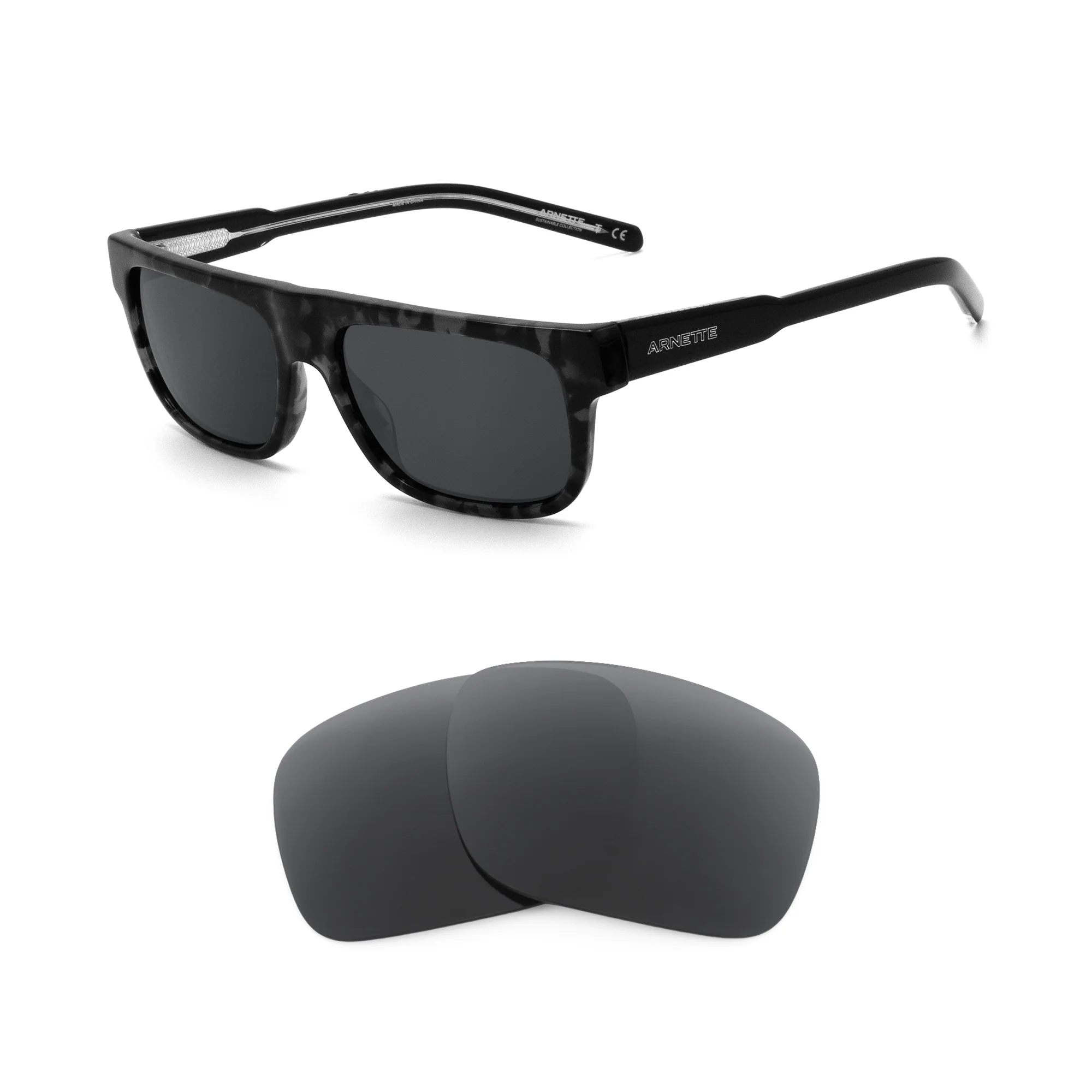 Revant Replacement Lenses for Arnette Gothboy AN4278