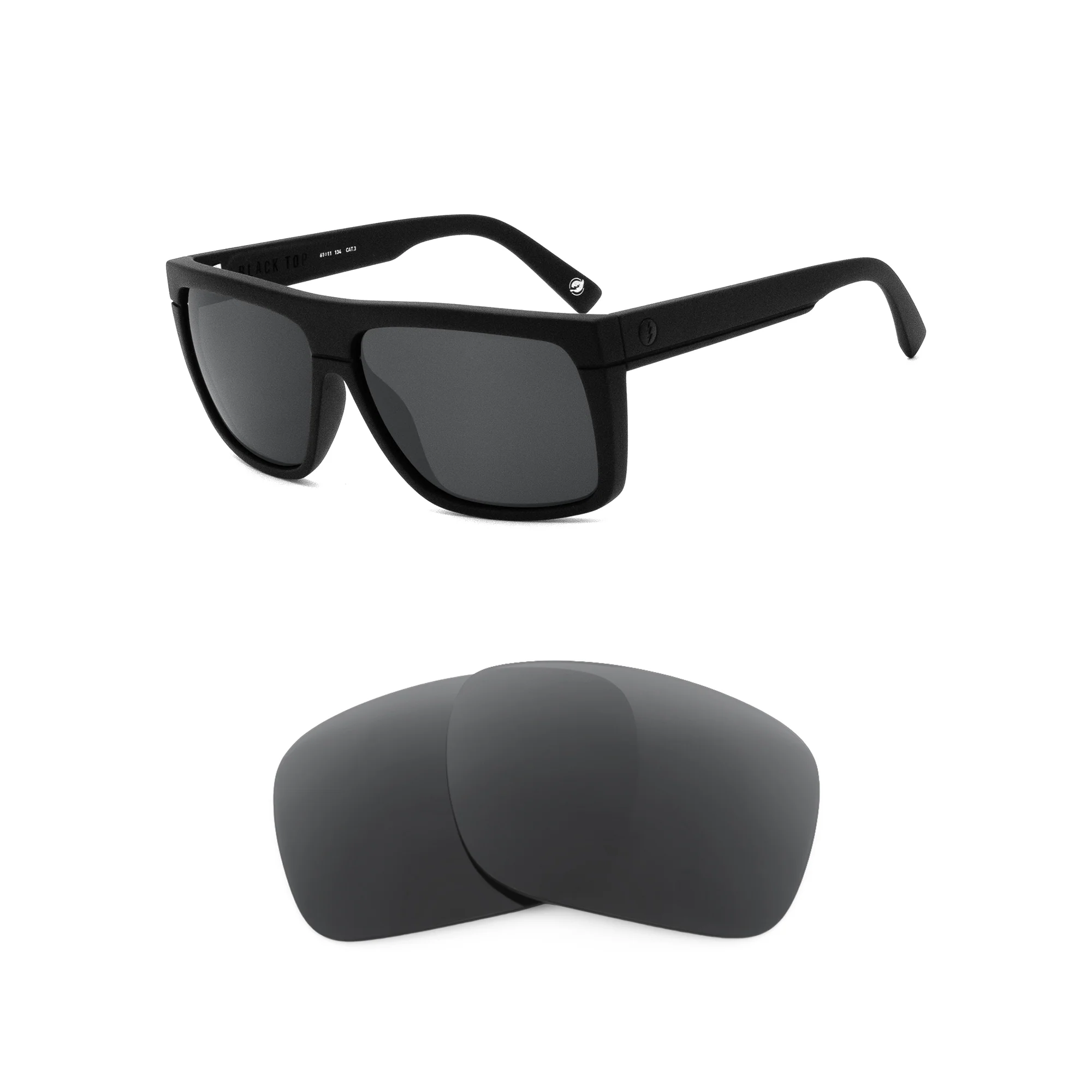 Revant Replacement Lenses for Electric Blacktop