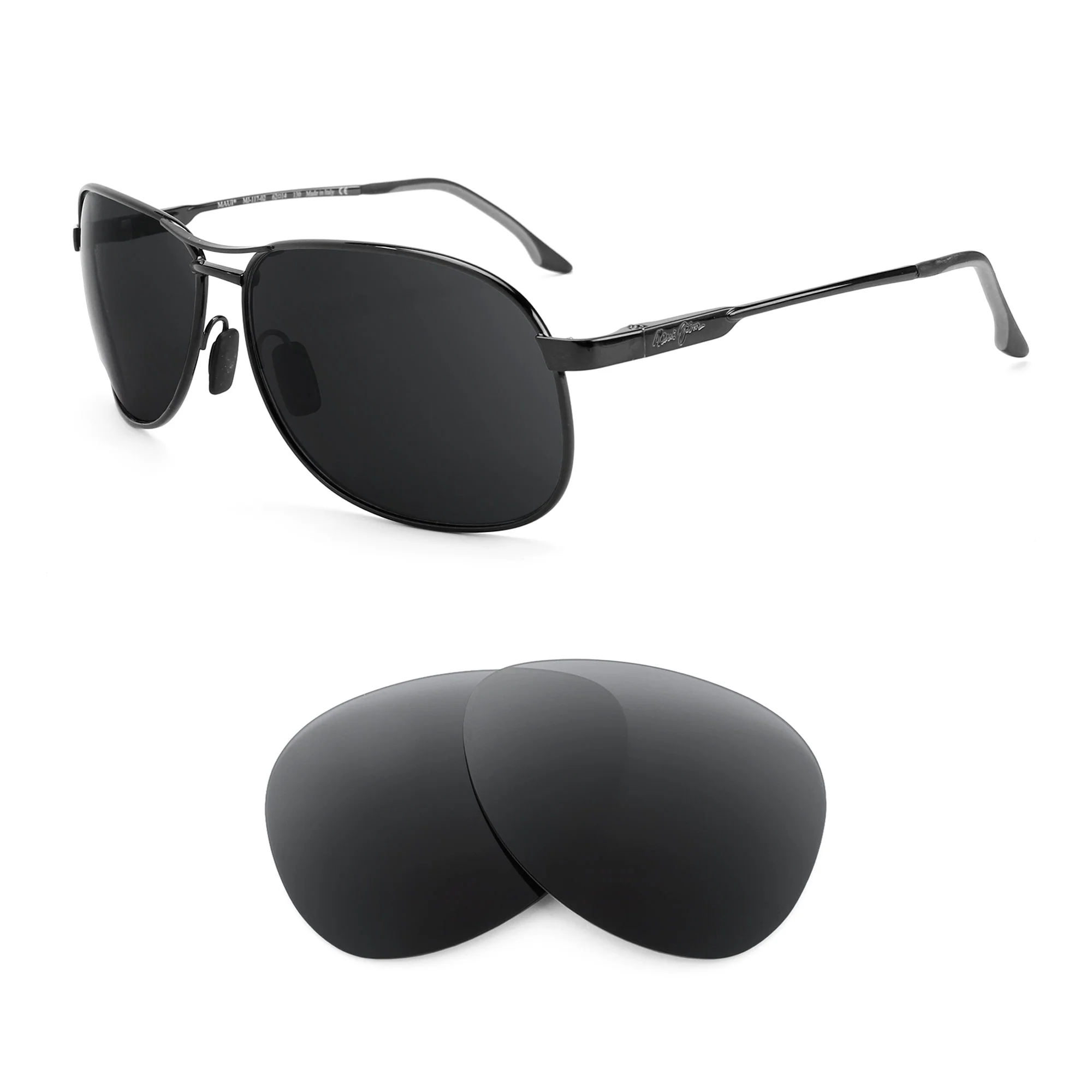 Revant Replacement Lenses for Maui Jim Akoni MJ117