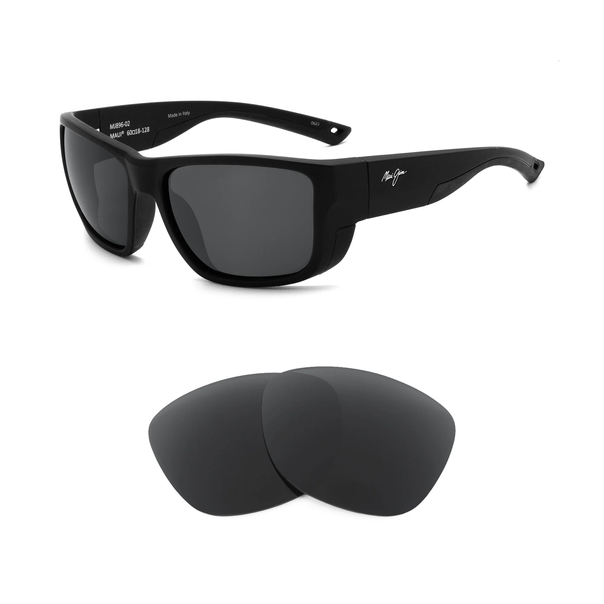 Revant Replacement Lenses for Maui Jim Amberjack MJ896