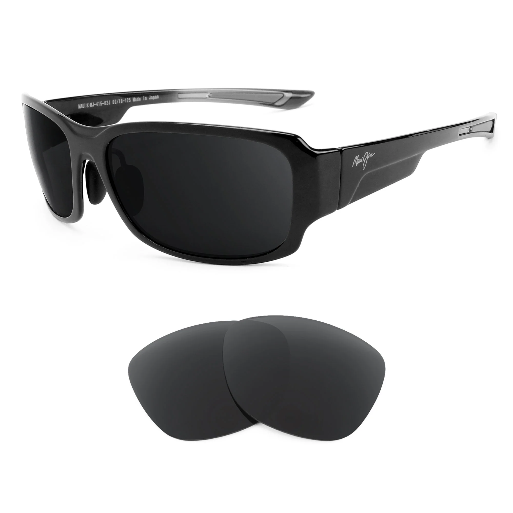 Revant Replacement Lenses for Maui Jim Bamboo Forest MJ415