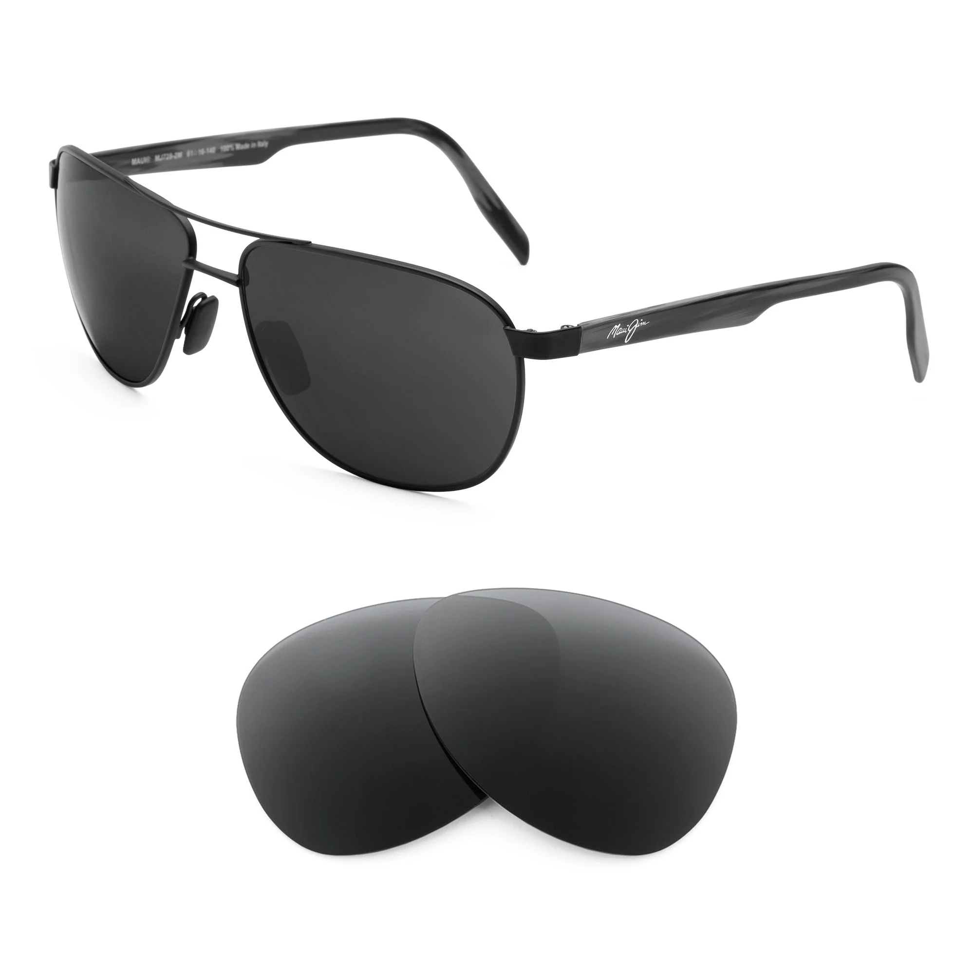 Revant Replacement Lenses for Maui Jim Castles