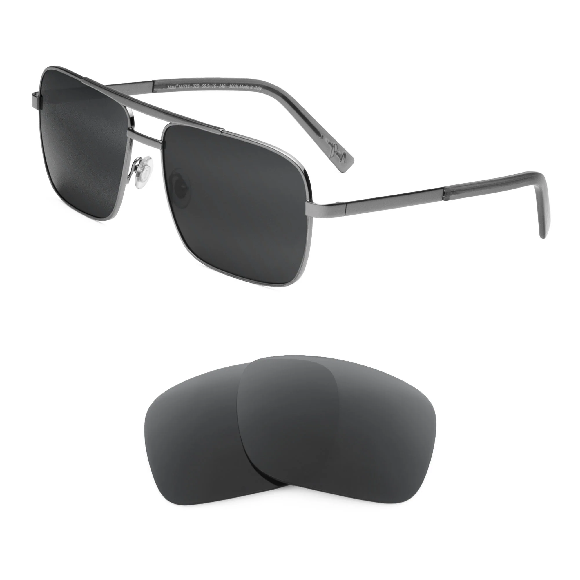 Revant Replacement Lenses for Maui Jim Compass MJ714