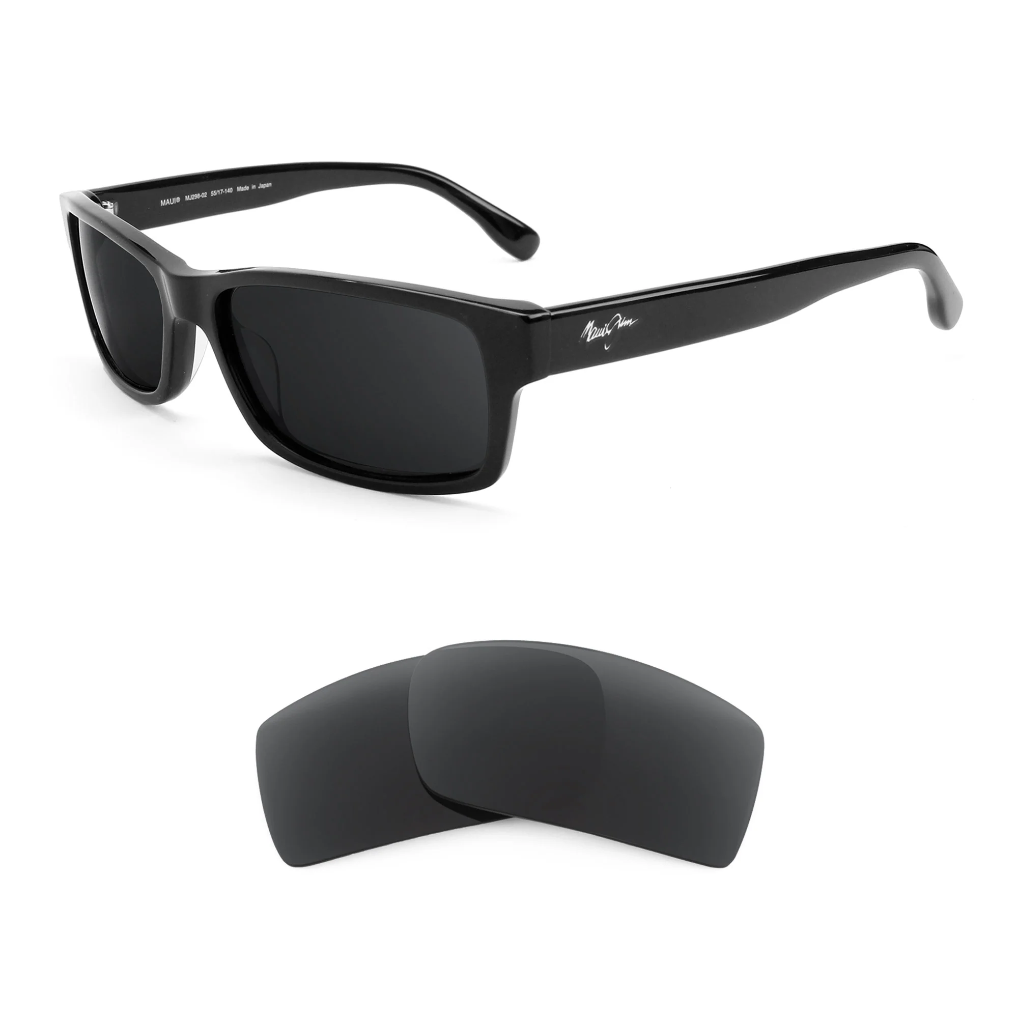Revant Replacement Lenses for Maui Jim Hidden Pinnacle MJ298