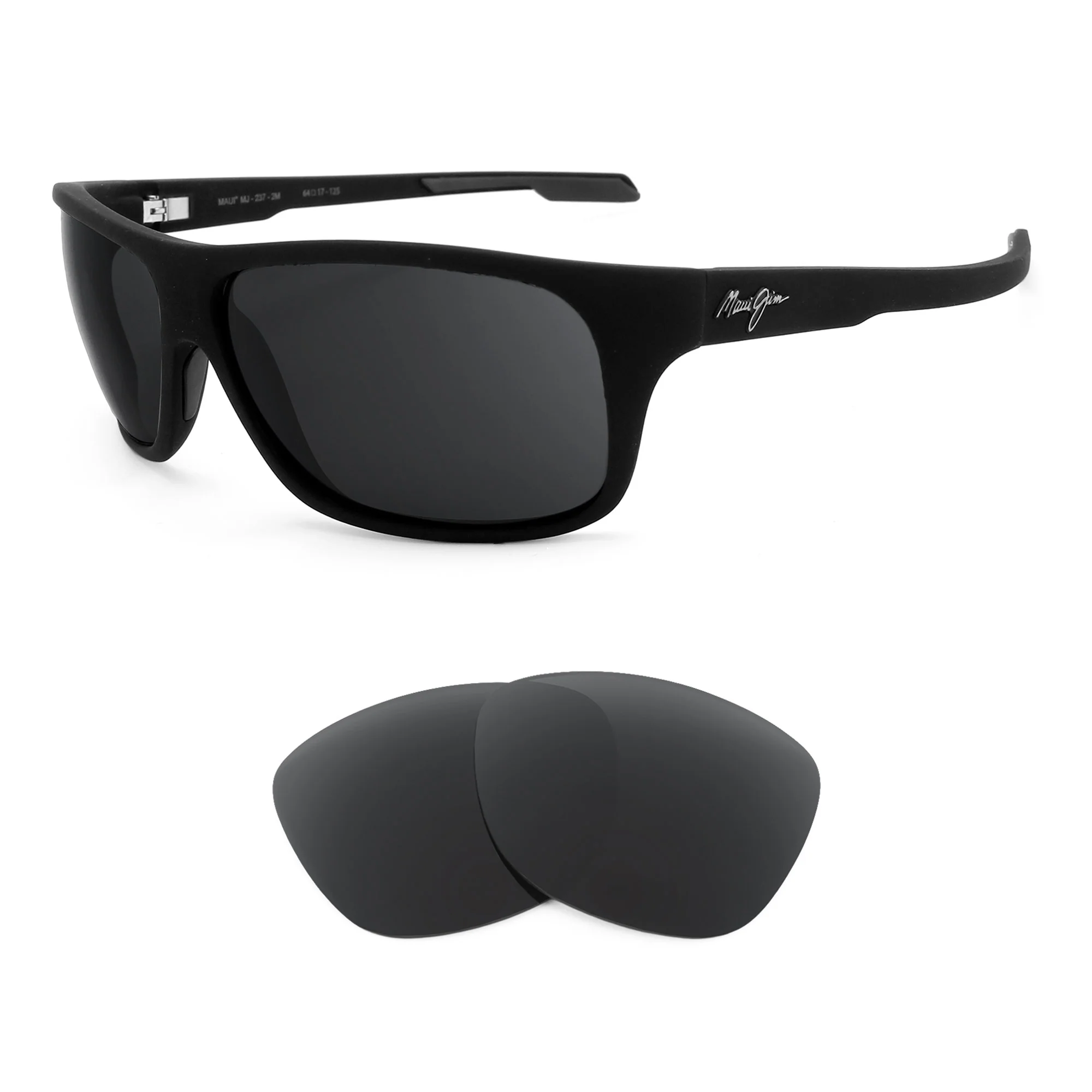 Revant Replacement Lenses for Maui Jim Island Time MJ237