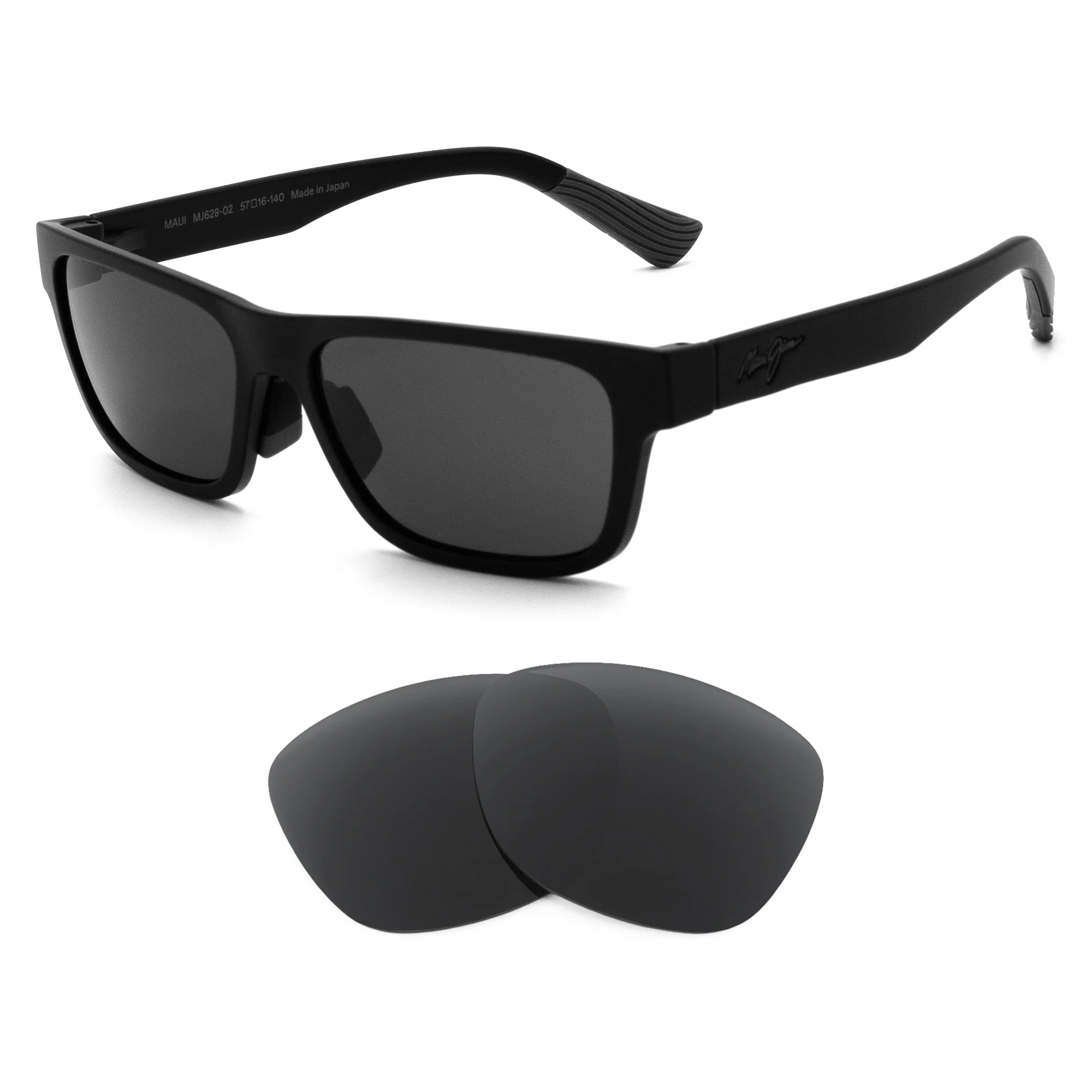 Revant Replacement Lenses for Maui Jim Keola MJ628