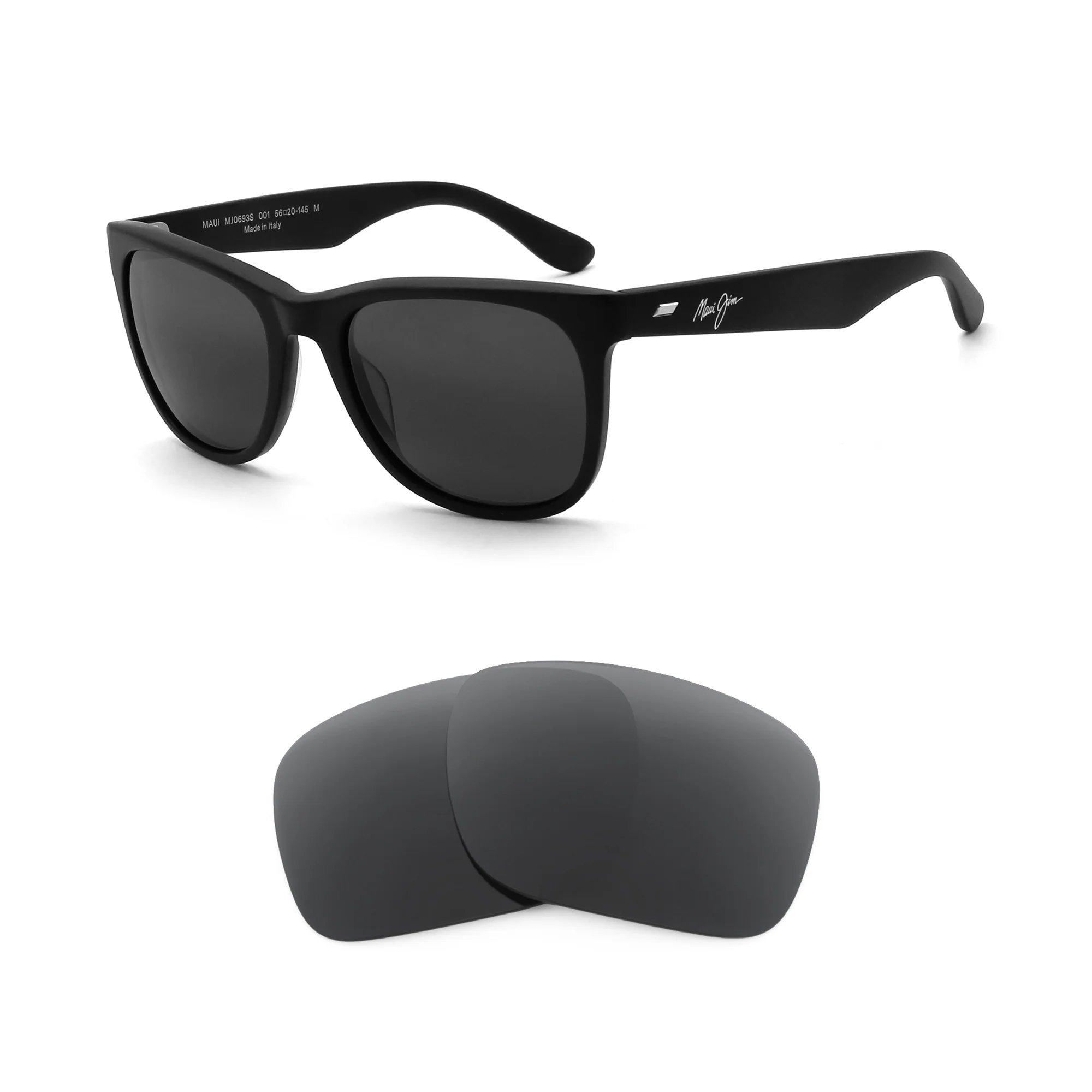 Revant Replacement Lenses for Maui Jim Kikonia XL