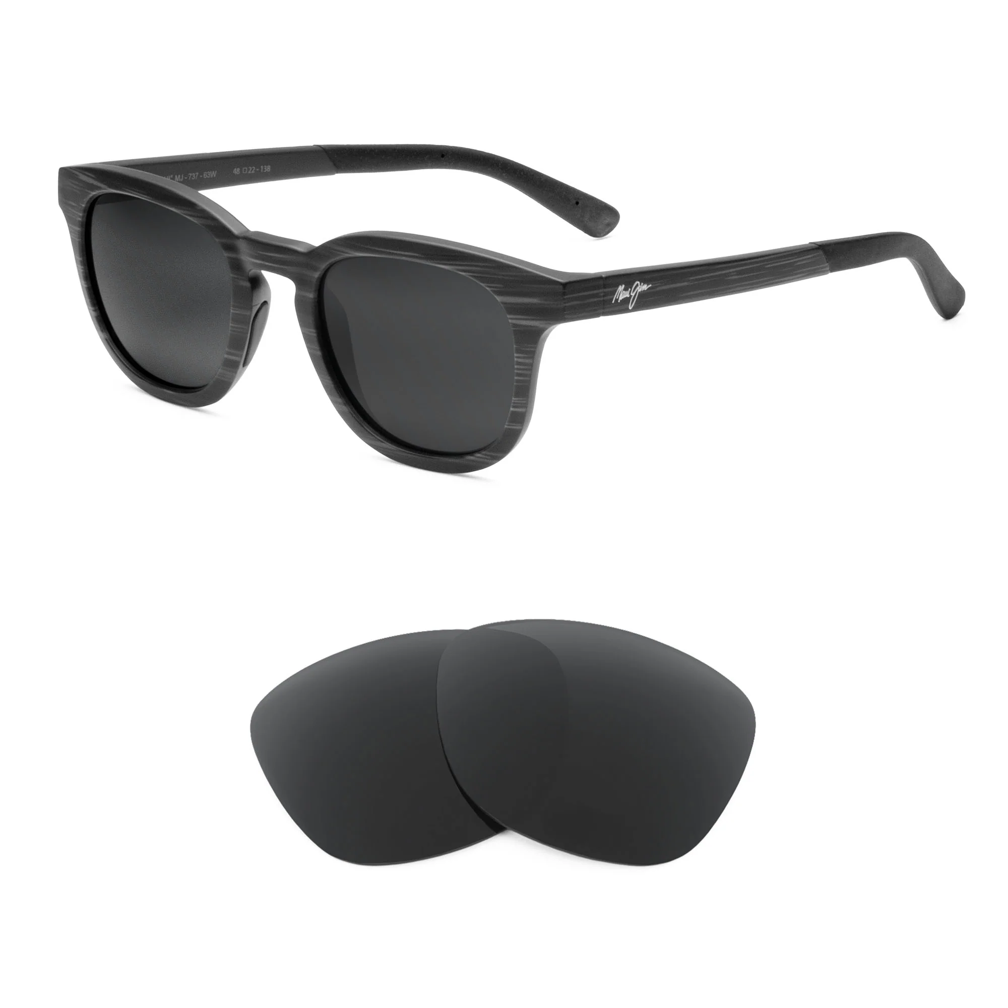 Revant Replacement Lenses for Maui Jim Koko Head MJ737