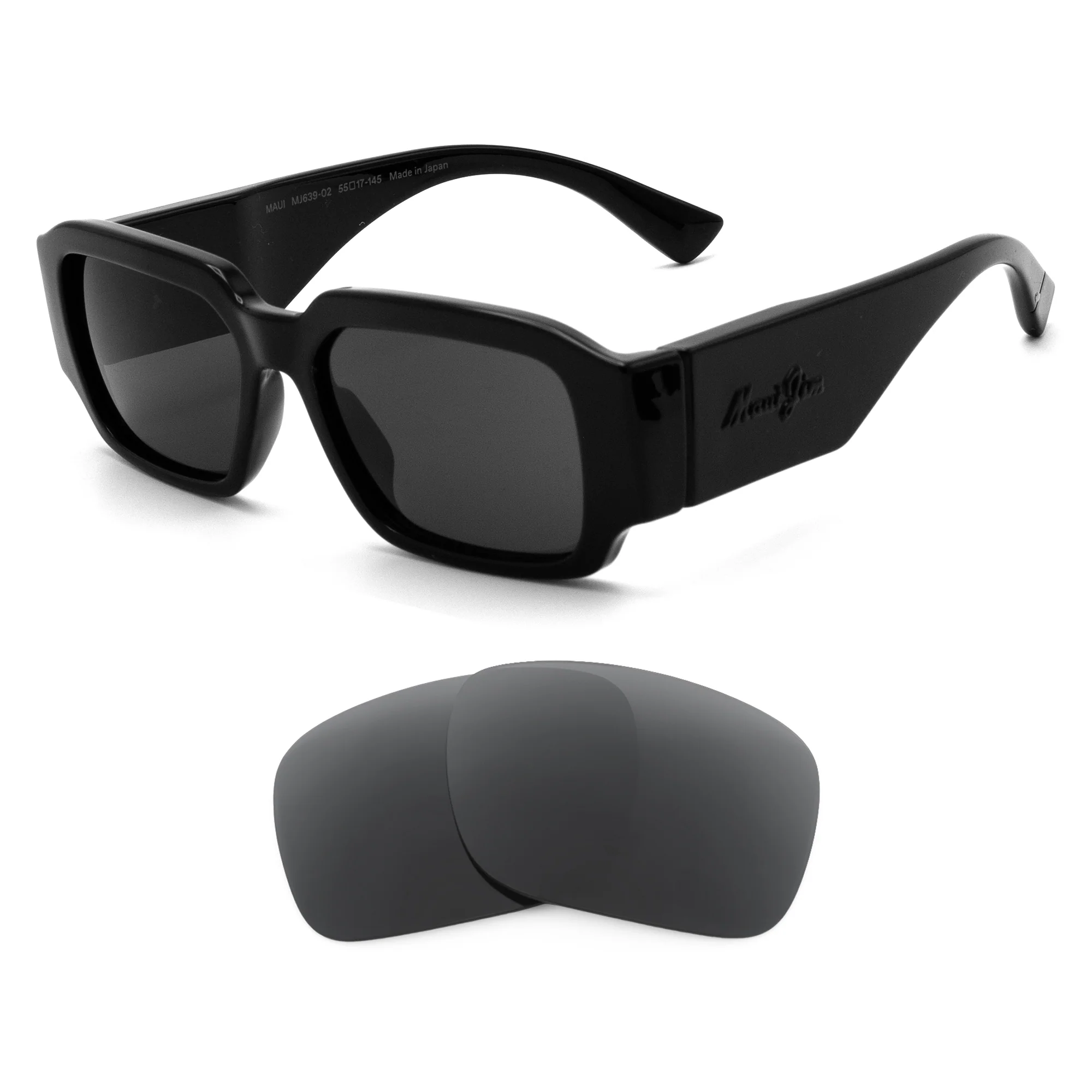 Revant Replacement Lenses for Maui Jim Kupale MJ639