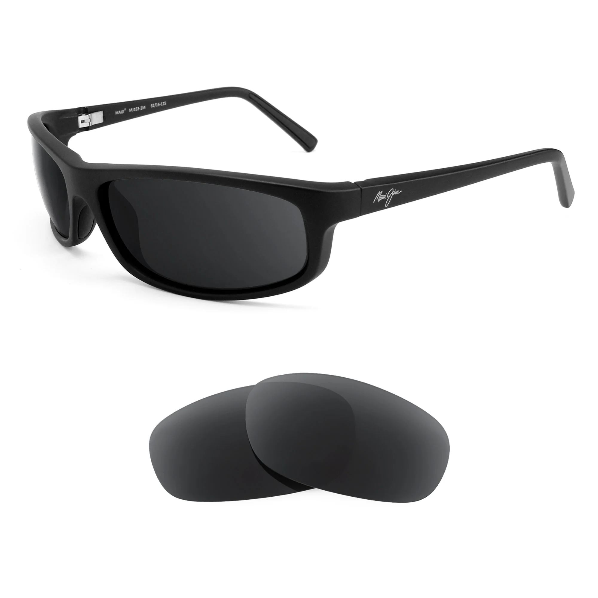 Revant Replacement Lenses for Maui Jim Legacy MJ183