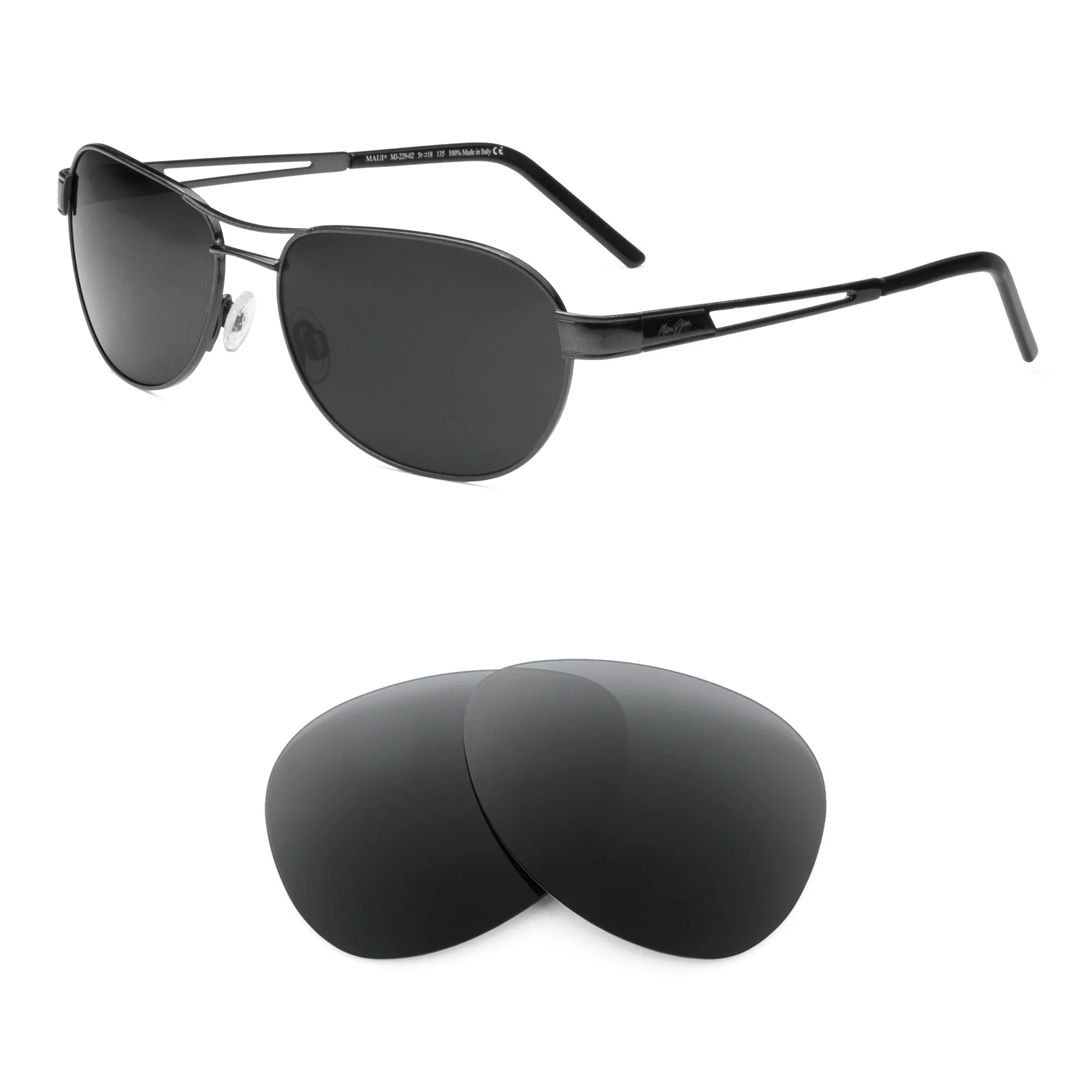 Revant Replacement Lenses for Maui Jim Mahina MJ229