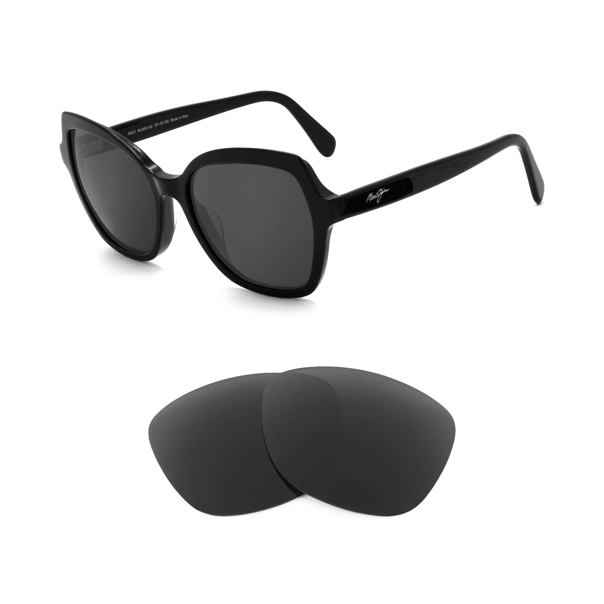 Revant Replacement Lenses for Maui Jim Mamane MJ883
