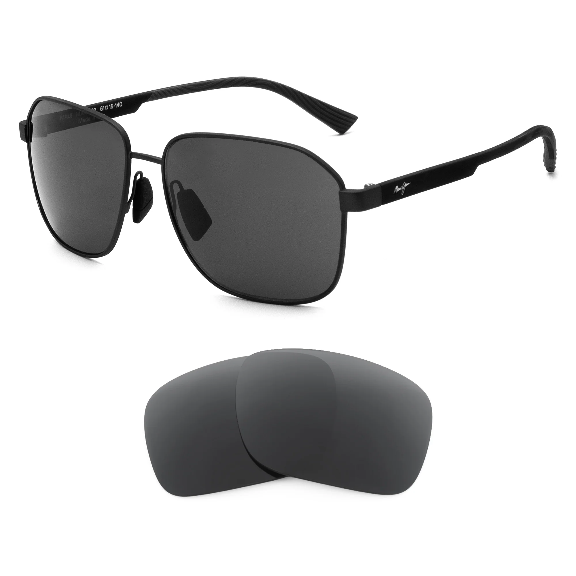 Revant Replacement Lenses for Maui Jim Onipa'a MJ651 (Low Bridge Fit)