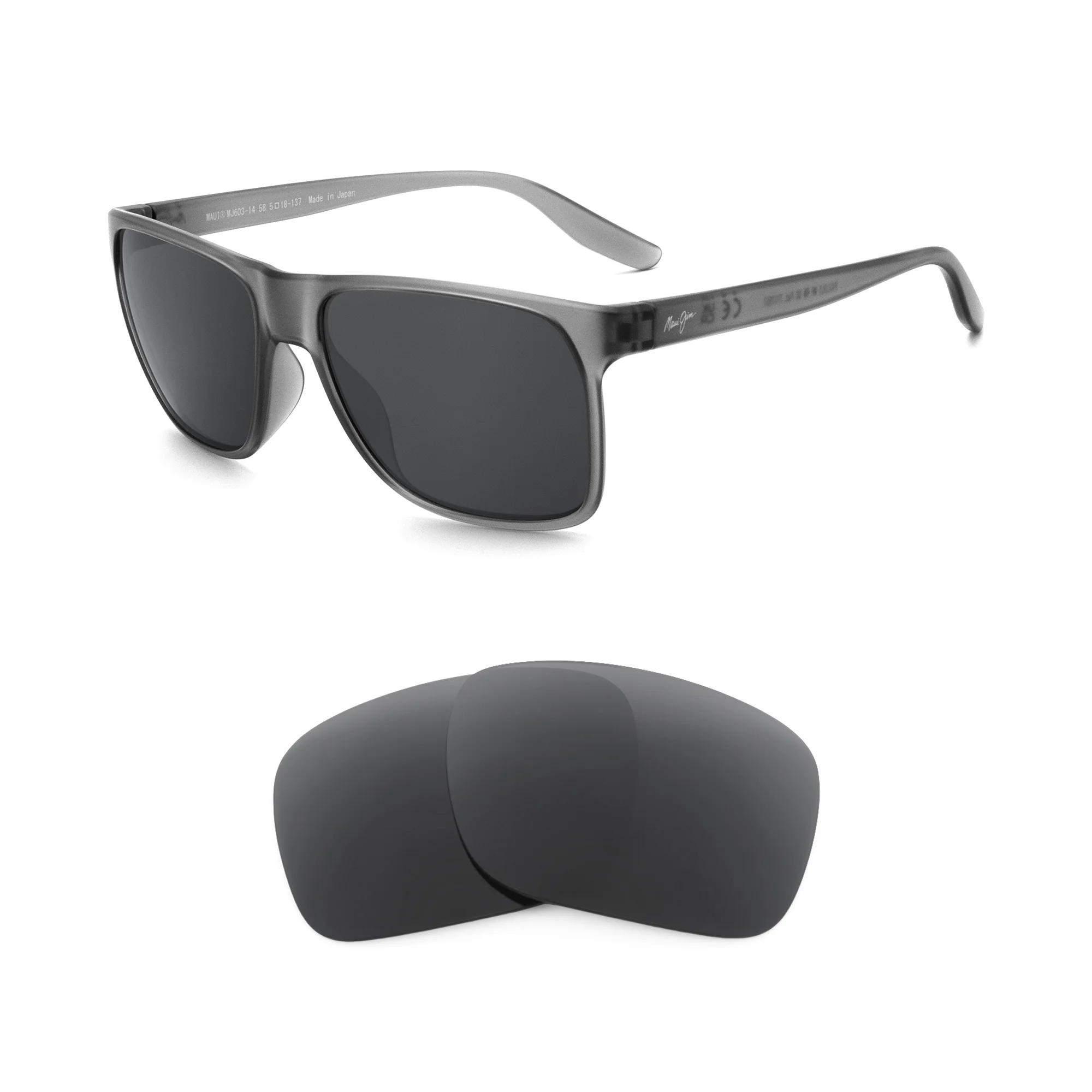 Revant Replacement Lenses for Maui Jim Pailolo MJ603