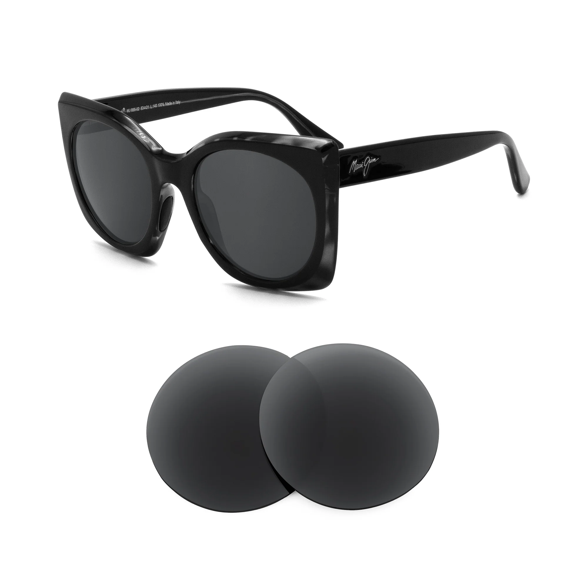 Revant Replacement Lenses for Maui Jim Pakalana MJ855