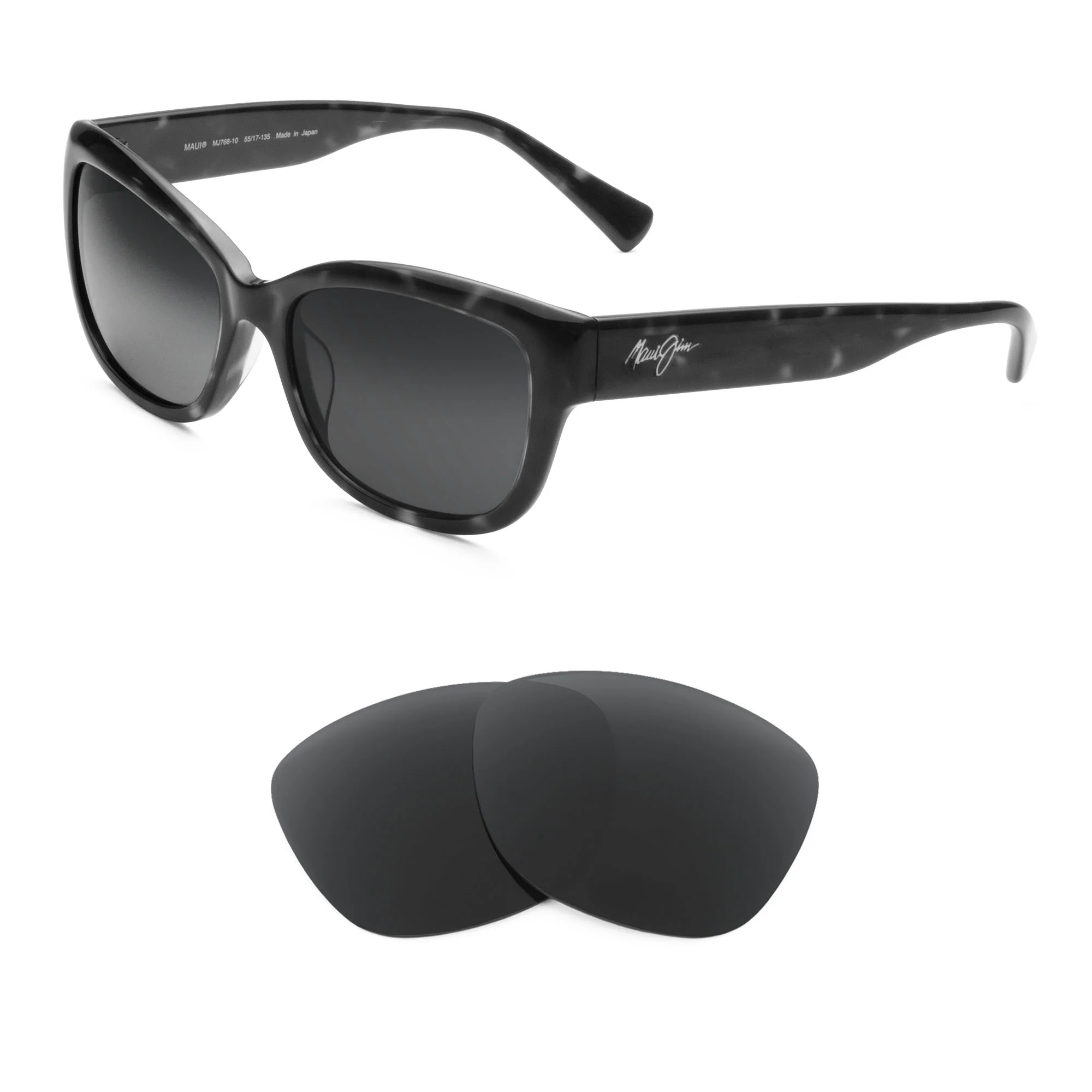 Revant Replacement Lenses for Maui Jim Plumeria MJ768