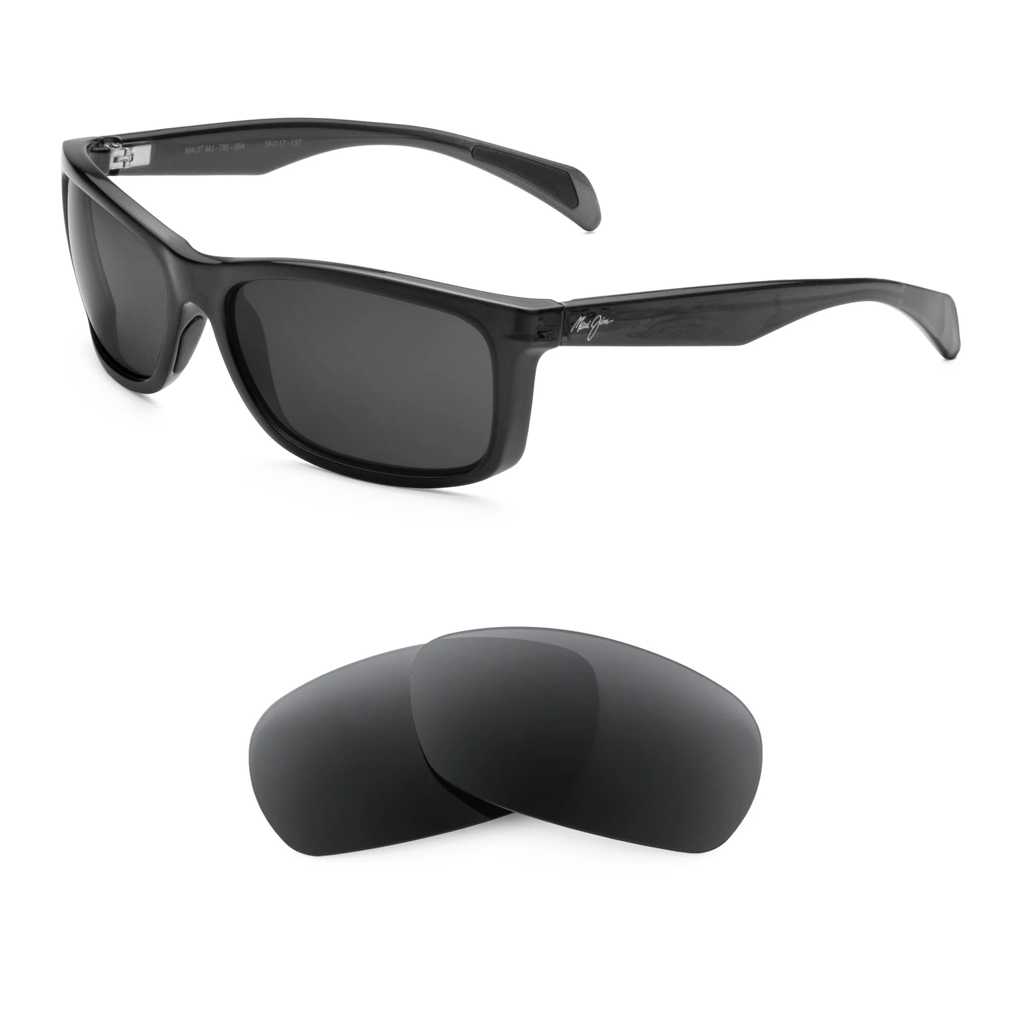 Revant Replacement Lenses for Maui Jim Puhi MJ785