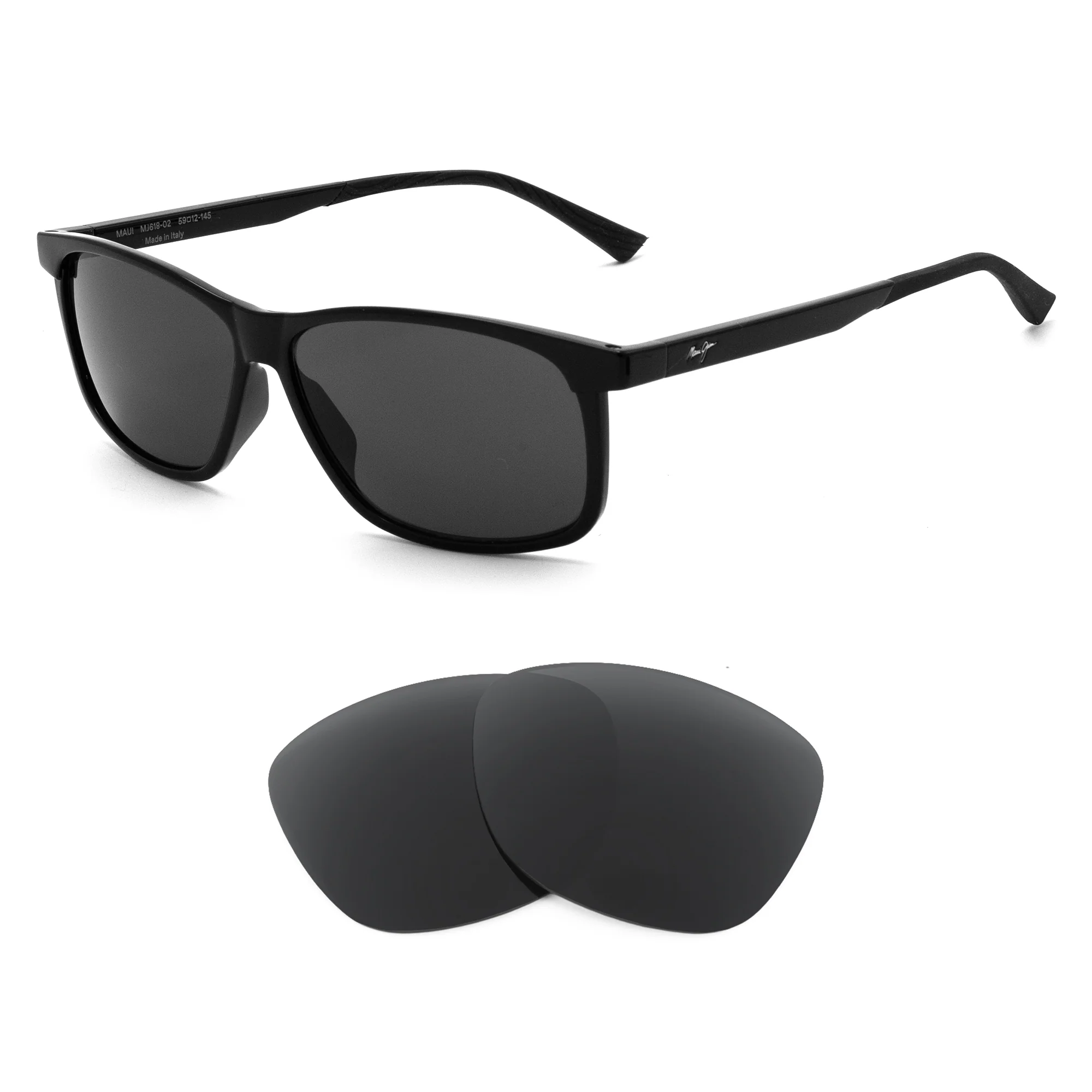 Revant Replacement Lenses for Maui Jim Pulama MJ618