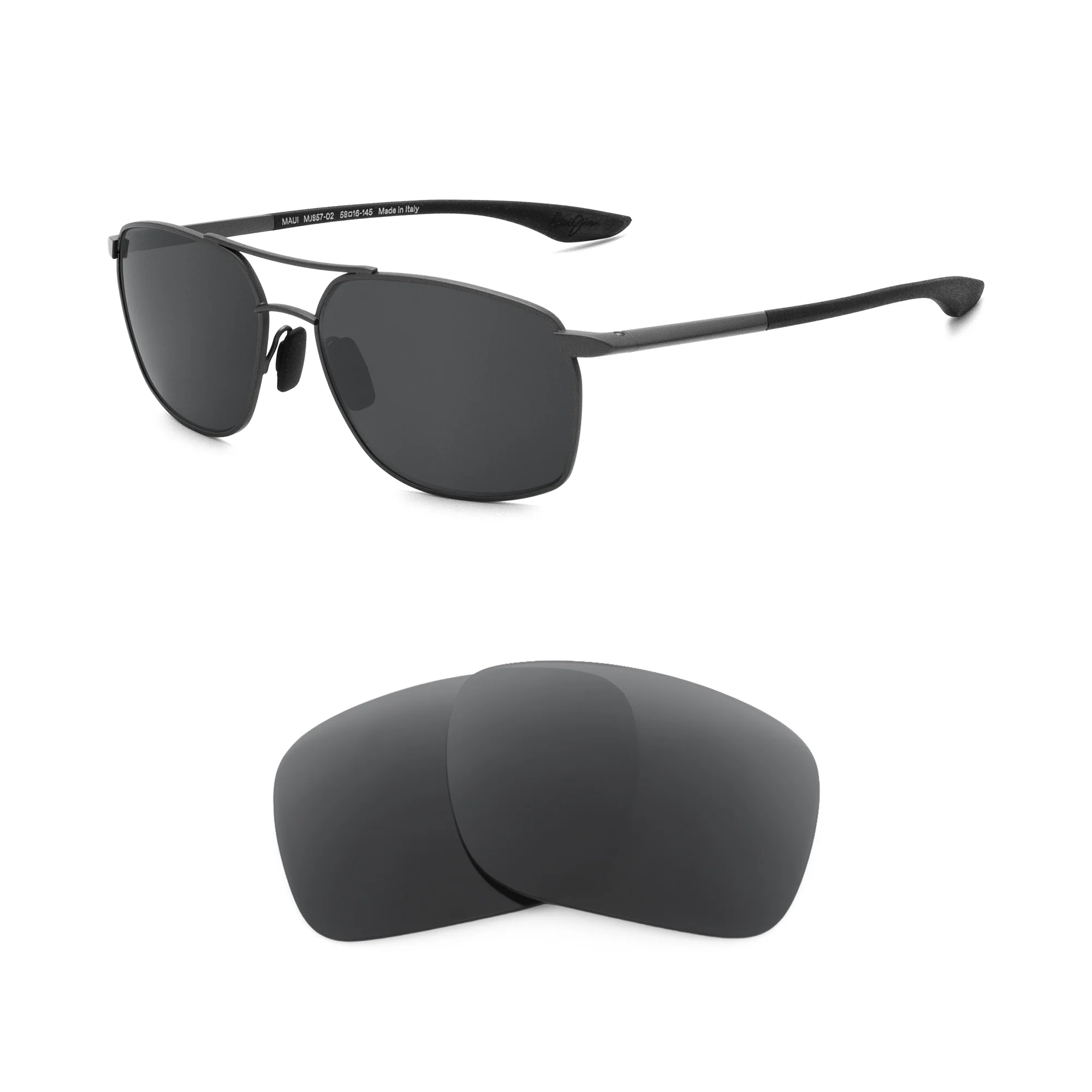 Revant Replacement Lenses for Maui Jim Pu'u Kukui MJ857