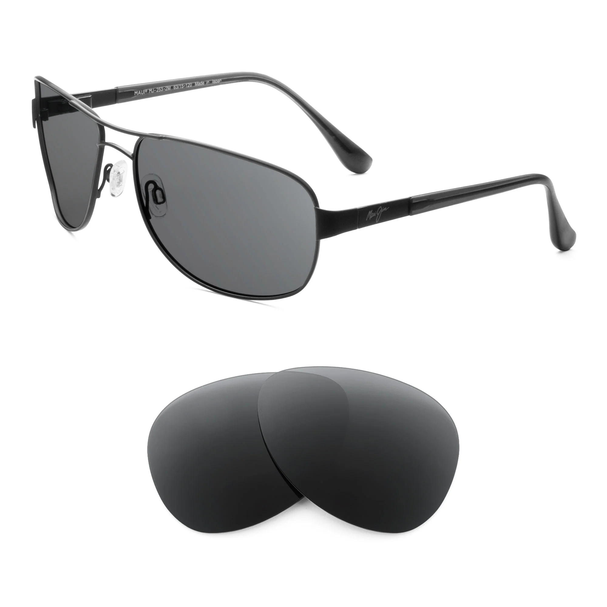 Revant Replacement Lenses for Maui Jim Sand Island MJ253