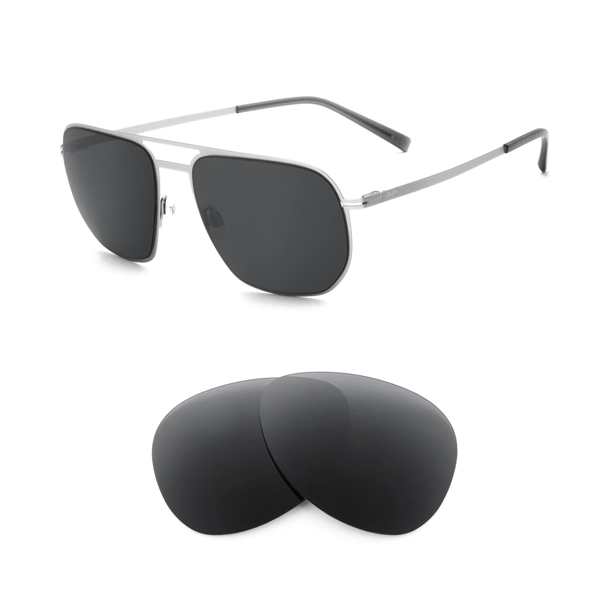 Revant Replacement Lenses for Maui Jim Shark's Cove MJ605