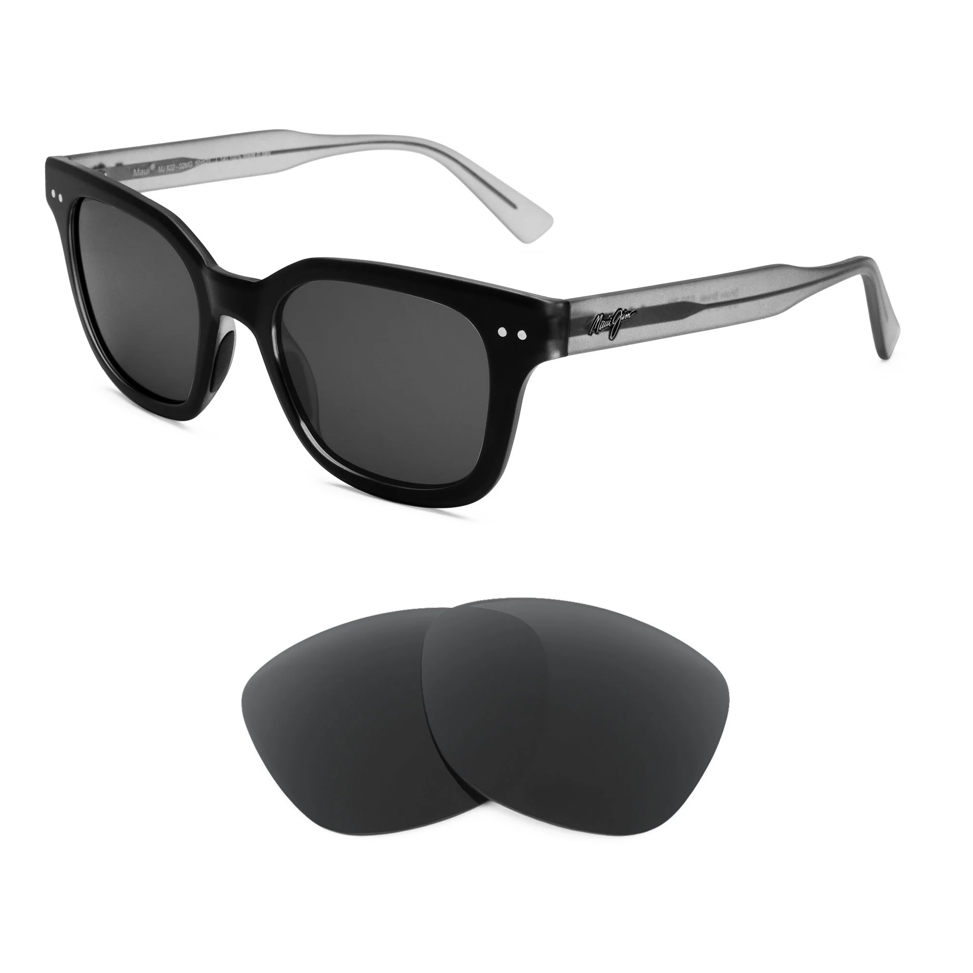 Revant Replacement Lenses for Maui Jim Shore Break MJ822