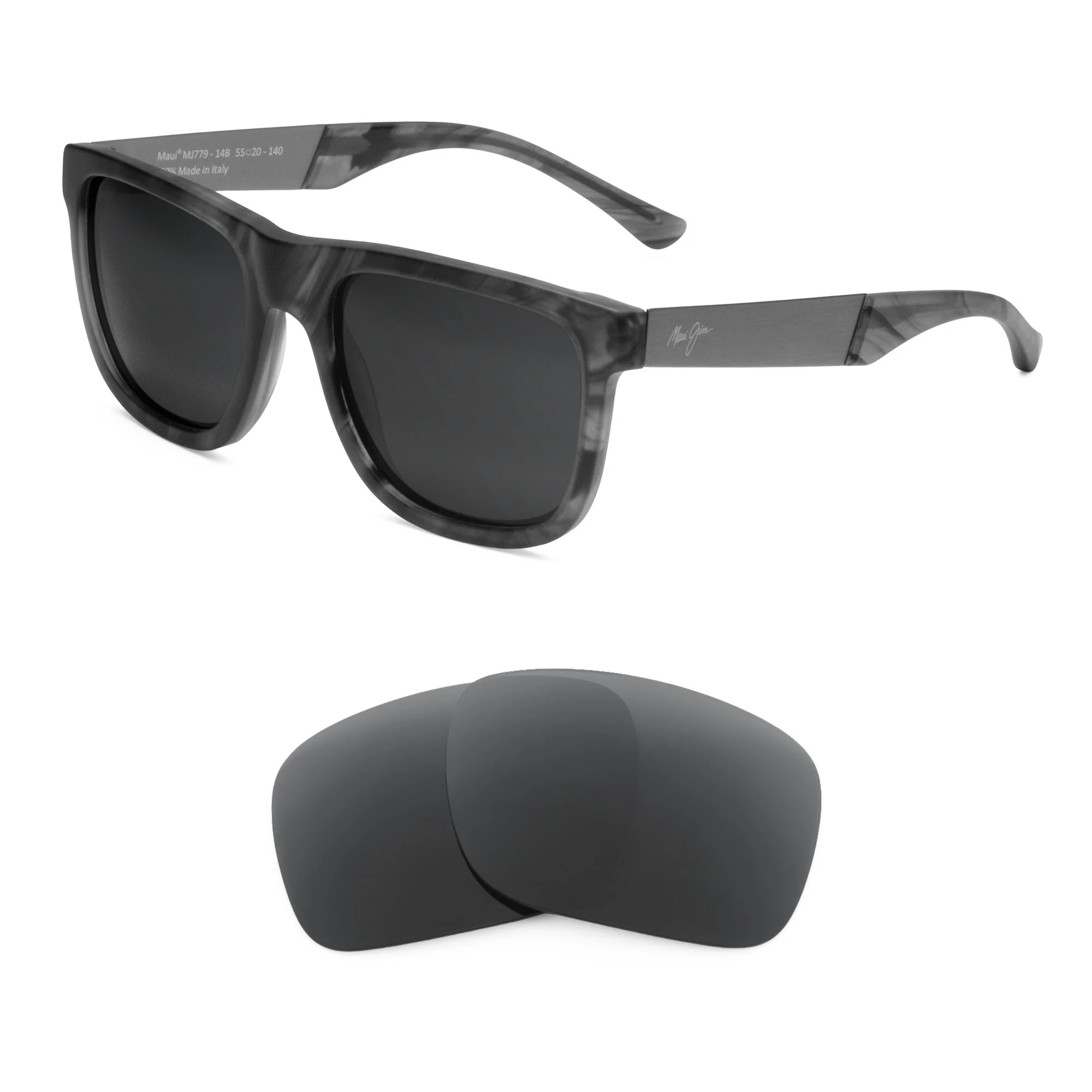 Revant Replacement Lenses for Maui Jim Talk Story MJ779