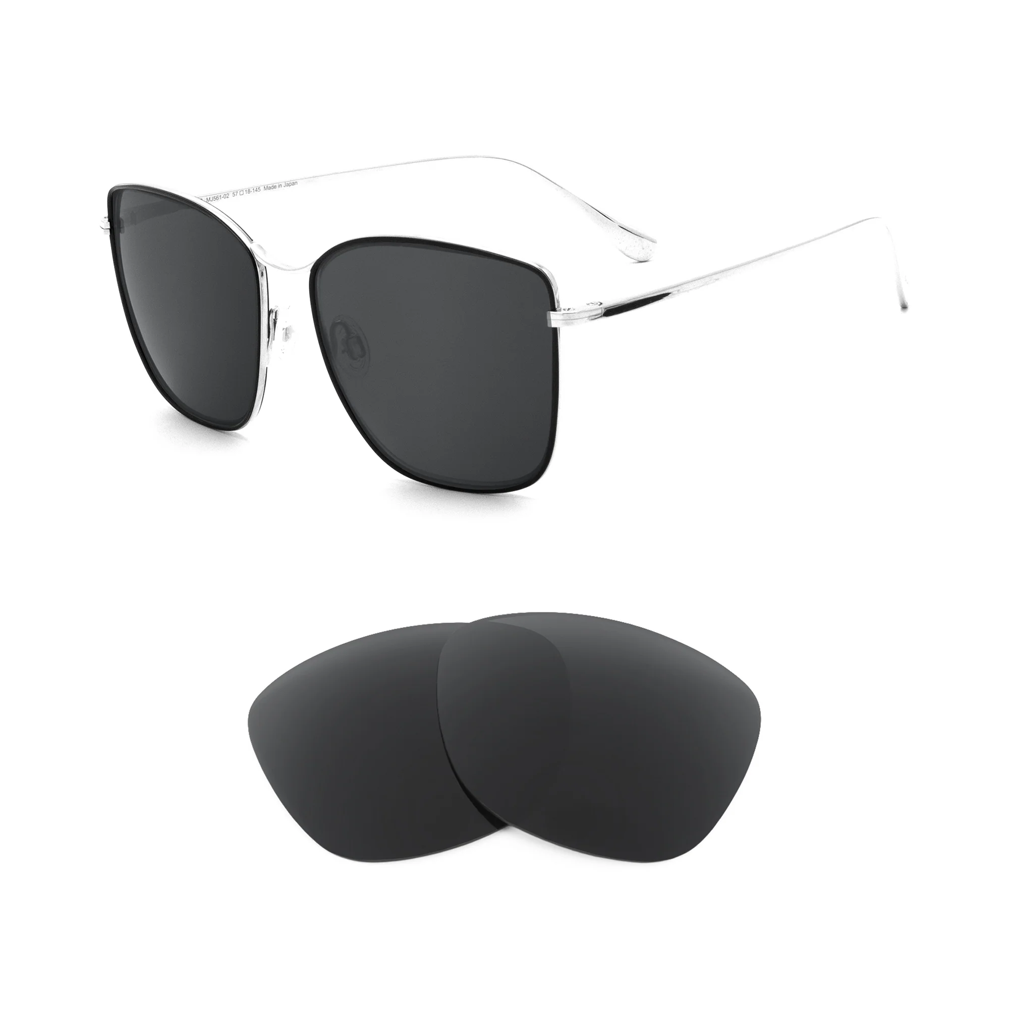Revant Replacement Lenses for Maui Jim Tiger Lily MJ561