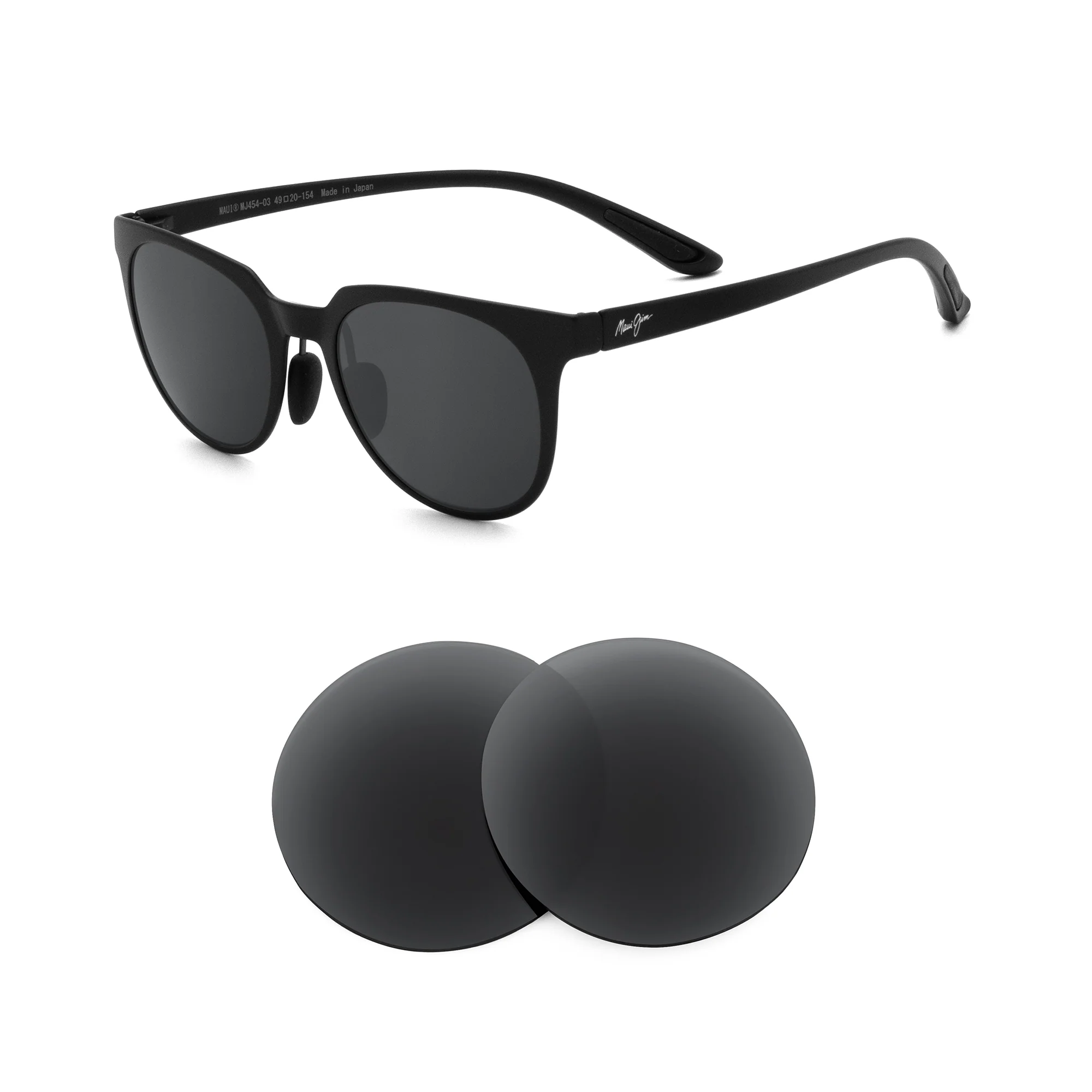 Revant Replacement Lenses for Maui Jim Wailua MJ454