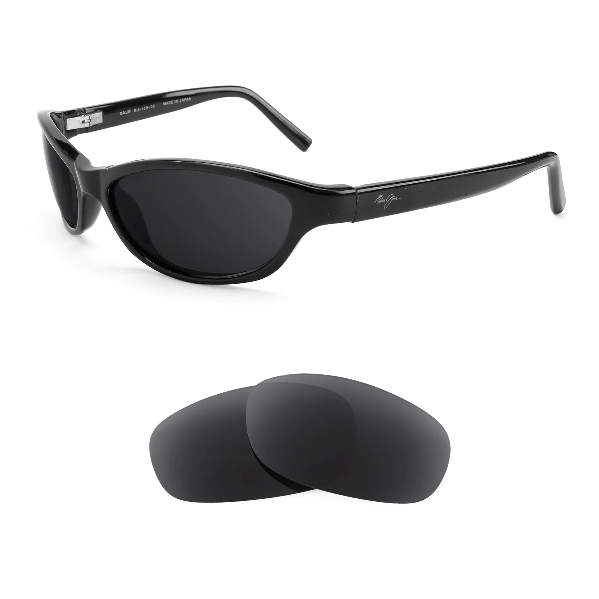 Revant Replacement Lenses for Maui Jim Wavemaker MJ109 - Image 2