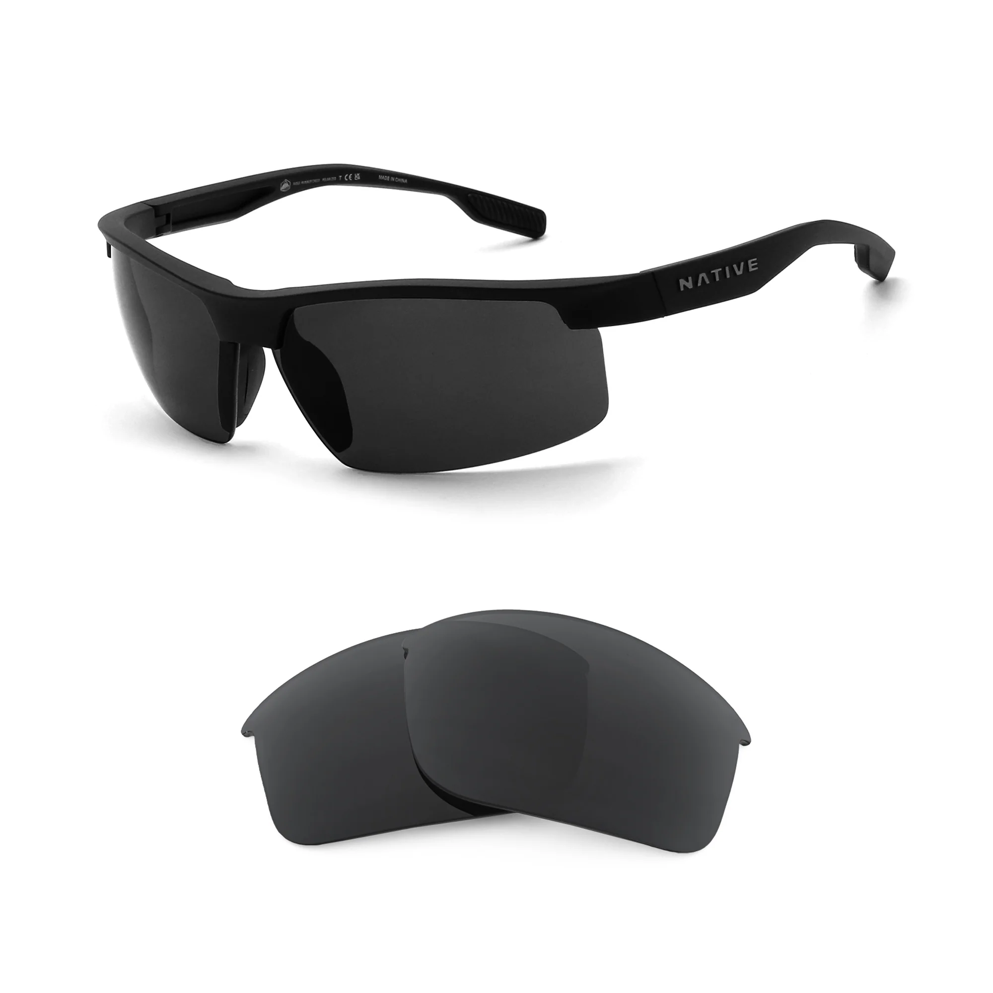 Revant Replacement Lenses for Native Ridge Runner Crest