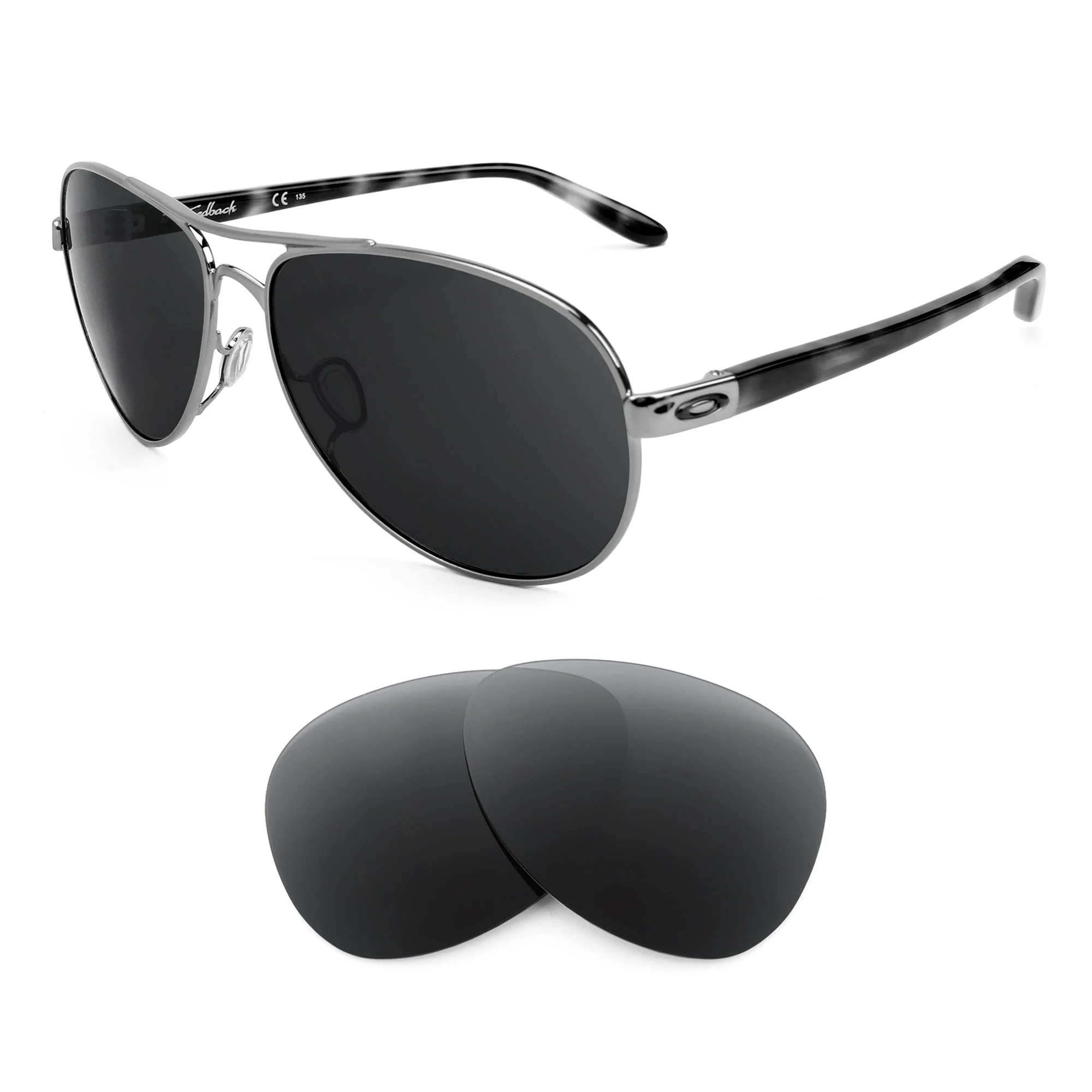 Revant Replacement Lenses for Oakley Feedback OO4079
