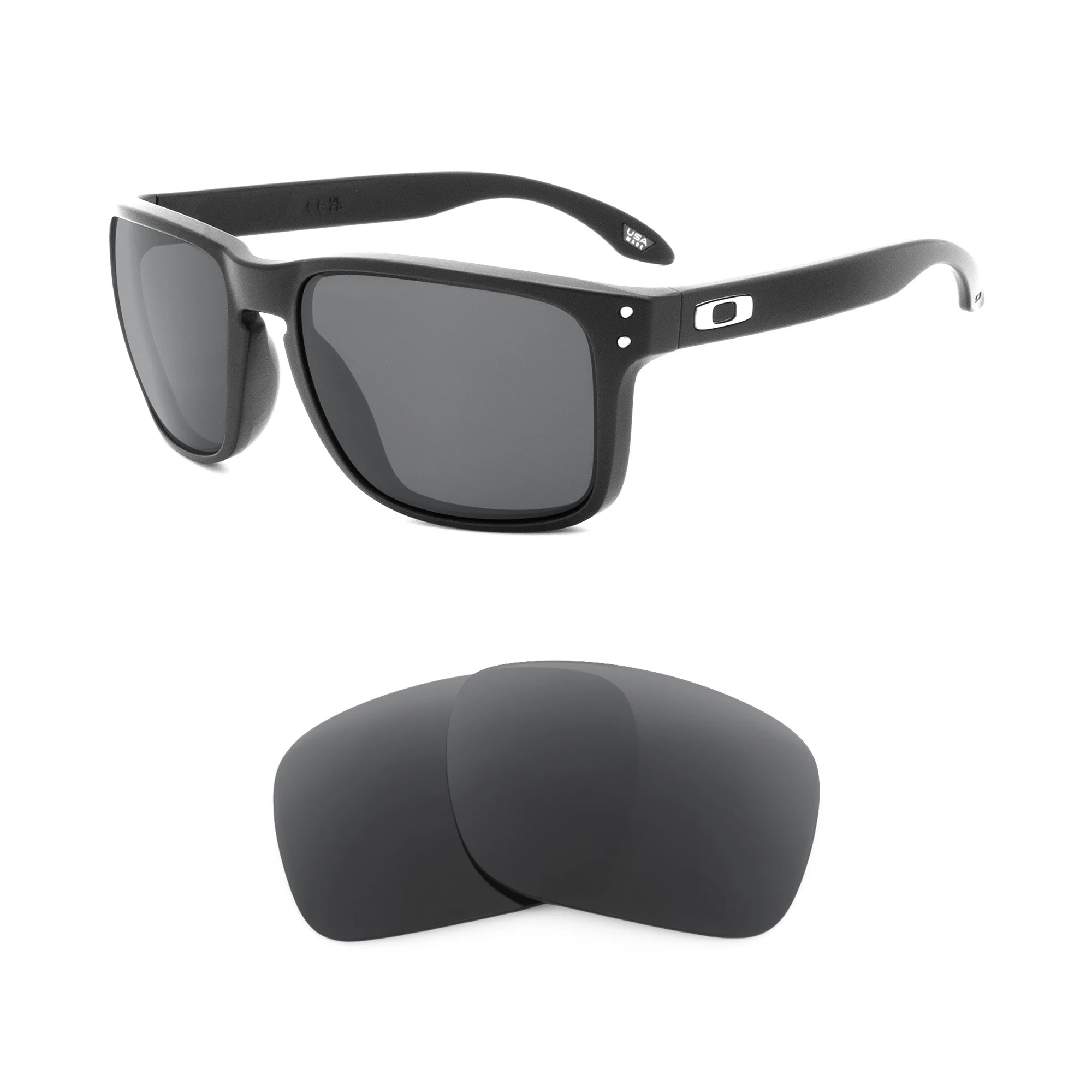Revant Replacement Lenses for Oakley Holbrook XXL (Low Bridge Fit) OO9487F