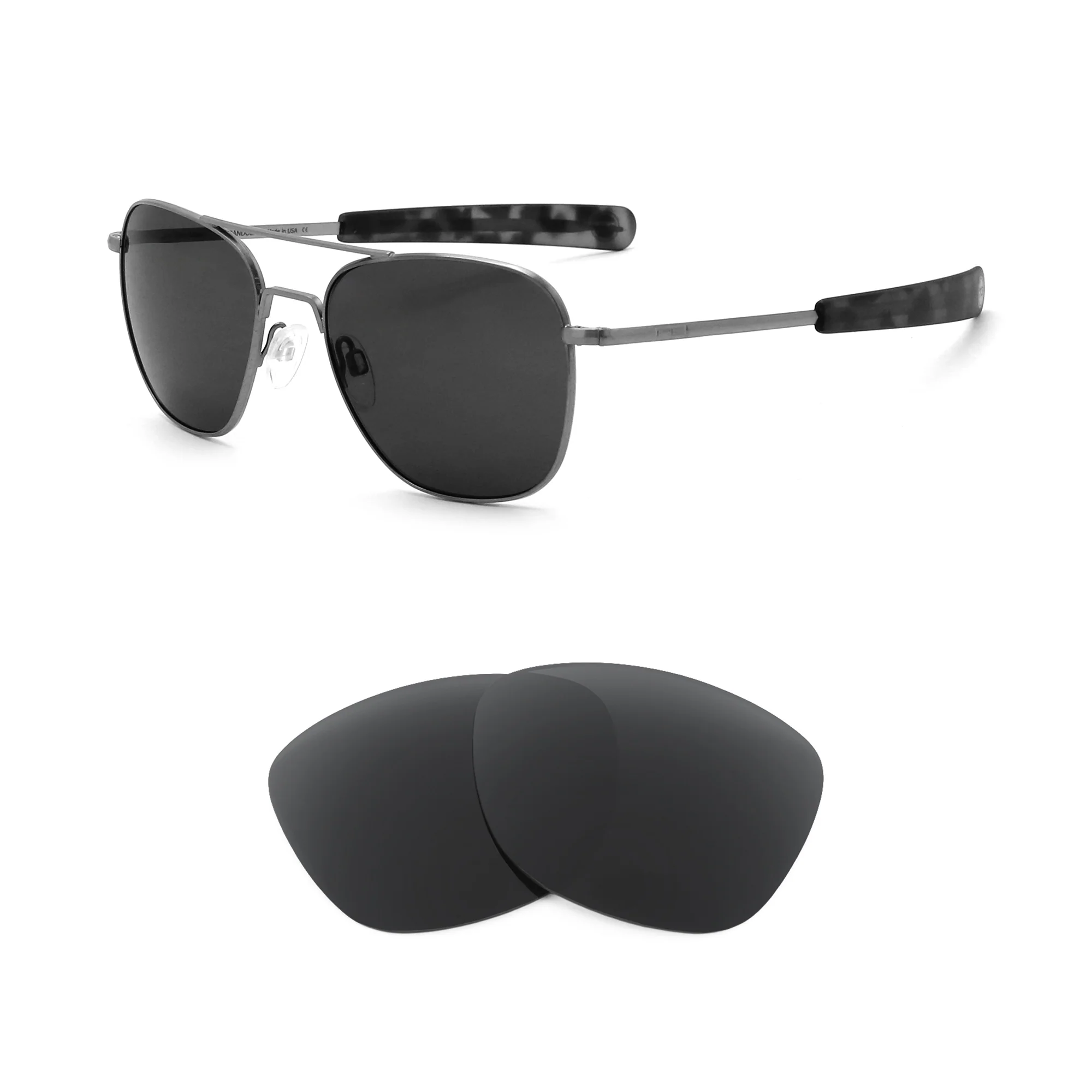 Revant Replacement Lenses for Randolph Engineering Aviator 58mm