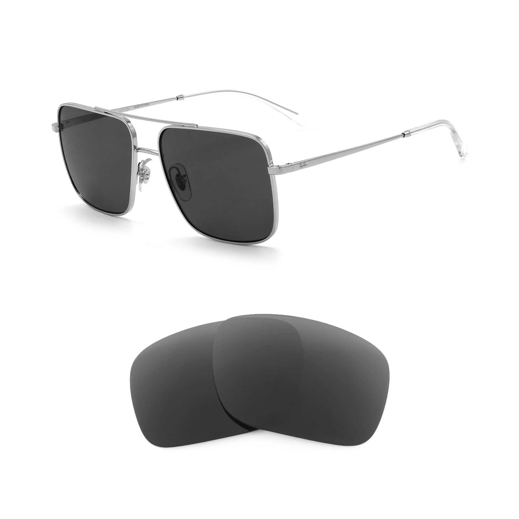 Revant Replacement Lenses for Ray-Ban Ari RB3758 56mm