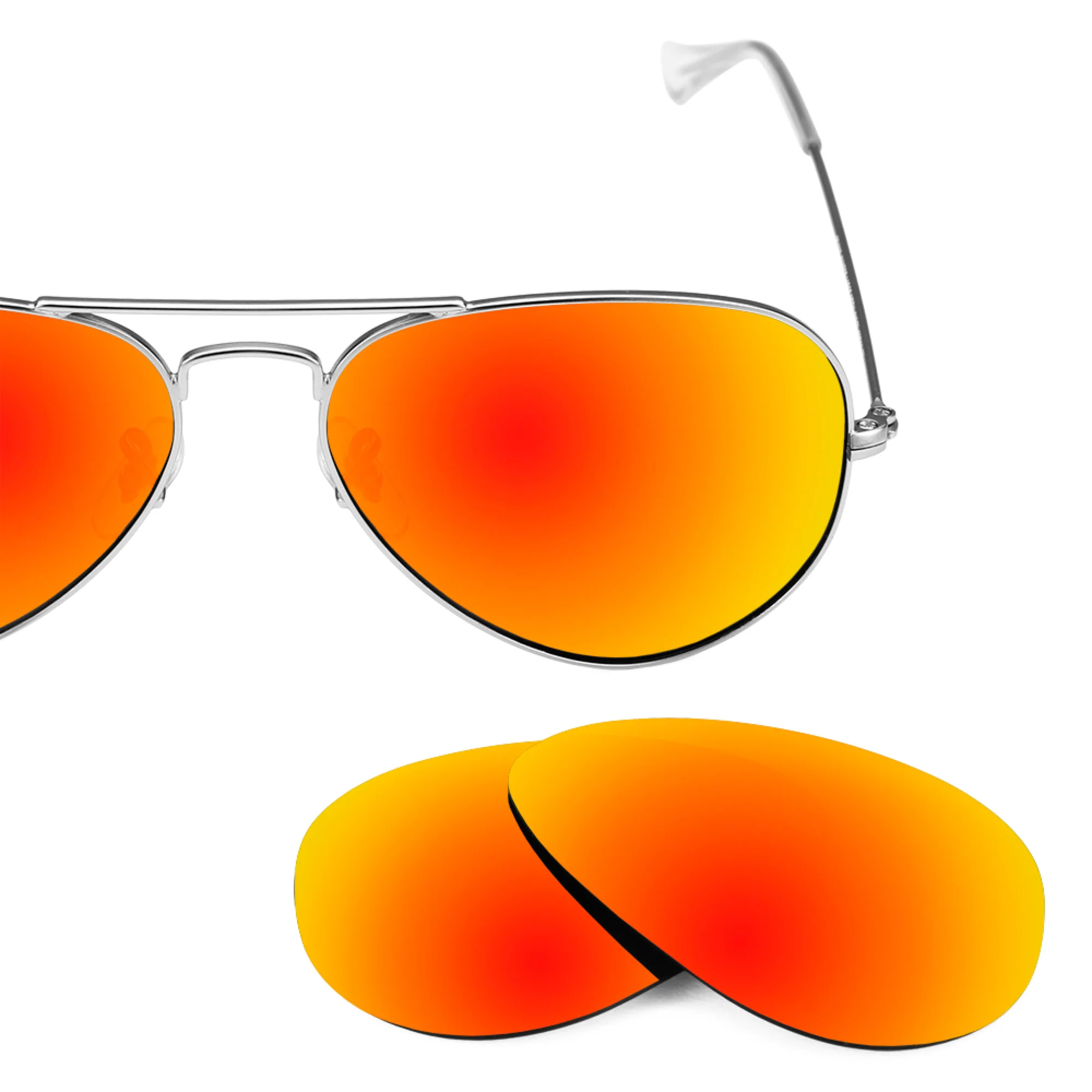 Revant Replacement Lenses for Ray-Ban Aviator RB3025 55mm - Image 10