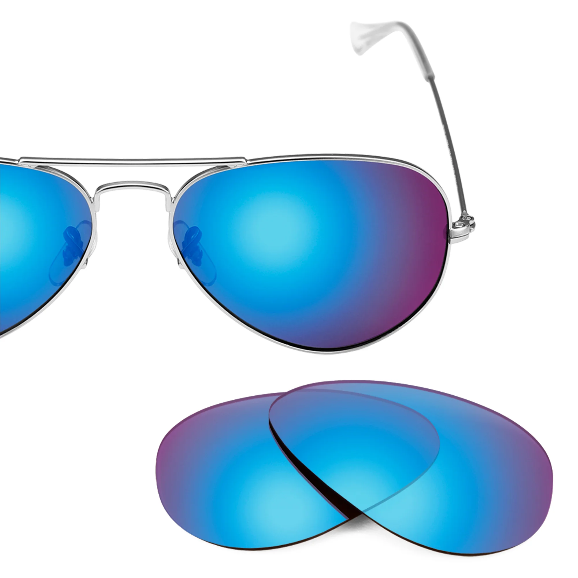 Revant Replacement Lenses for Ray-Ban Aviator RB3025 55mm - Image 15