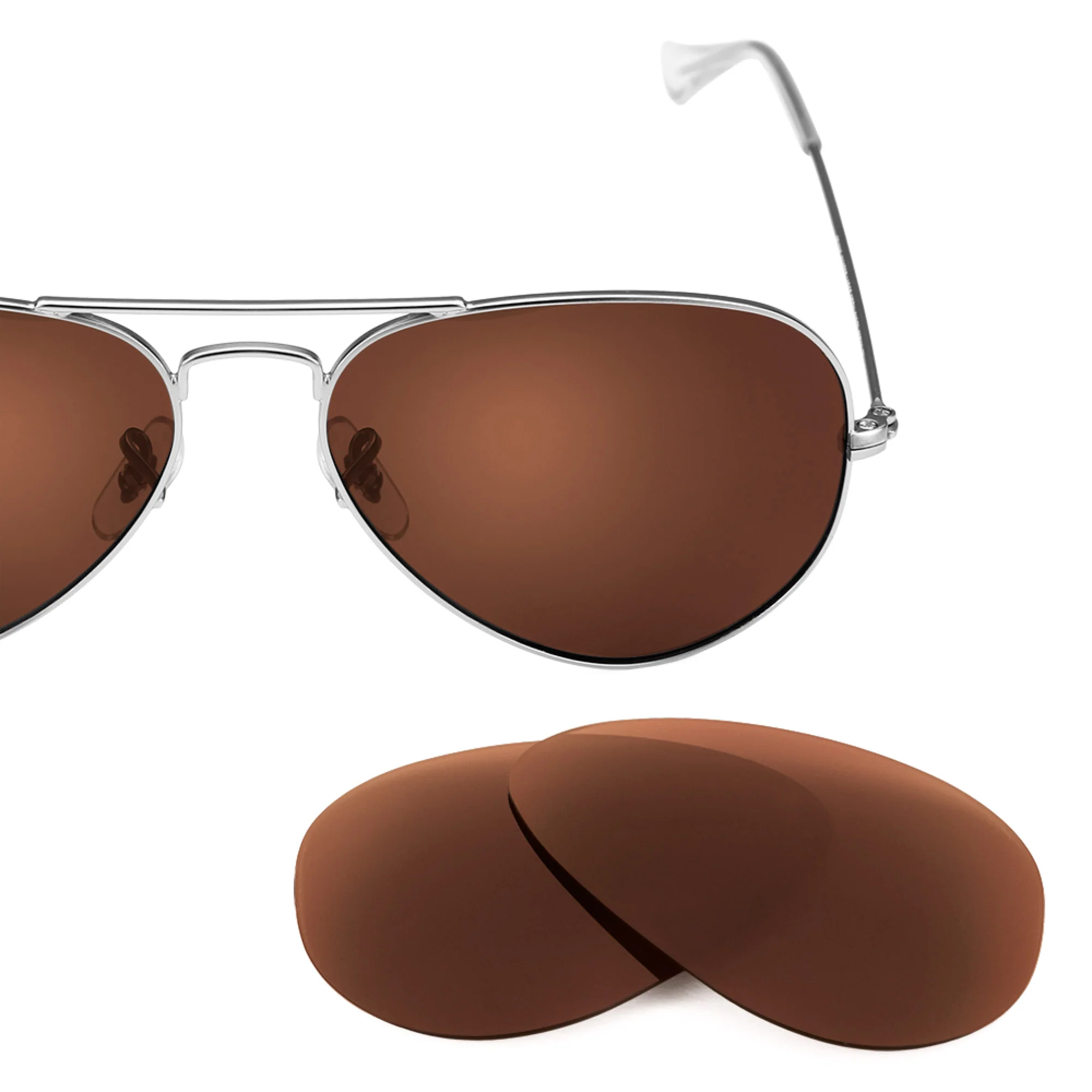 Revant Replacement Lenses for Ray-Ban Aviator RB3025 55mm - Image 3