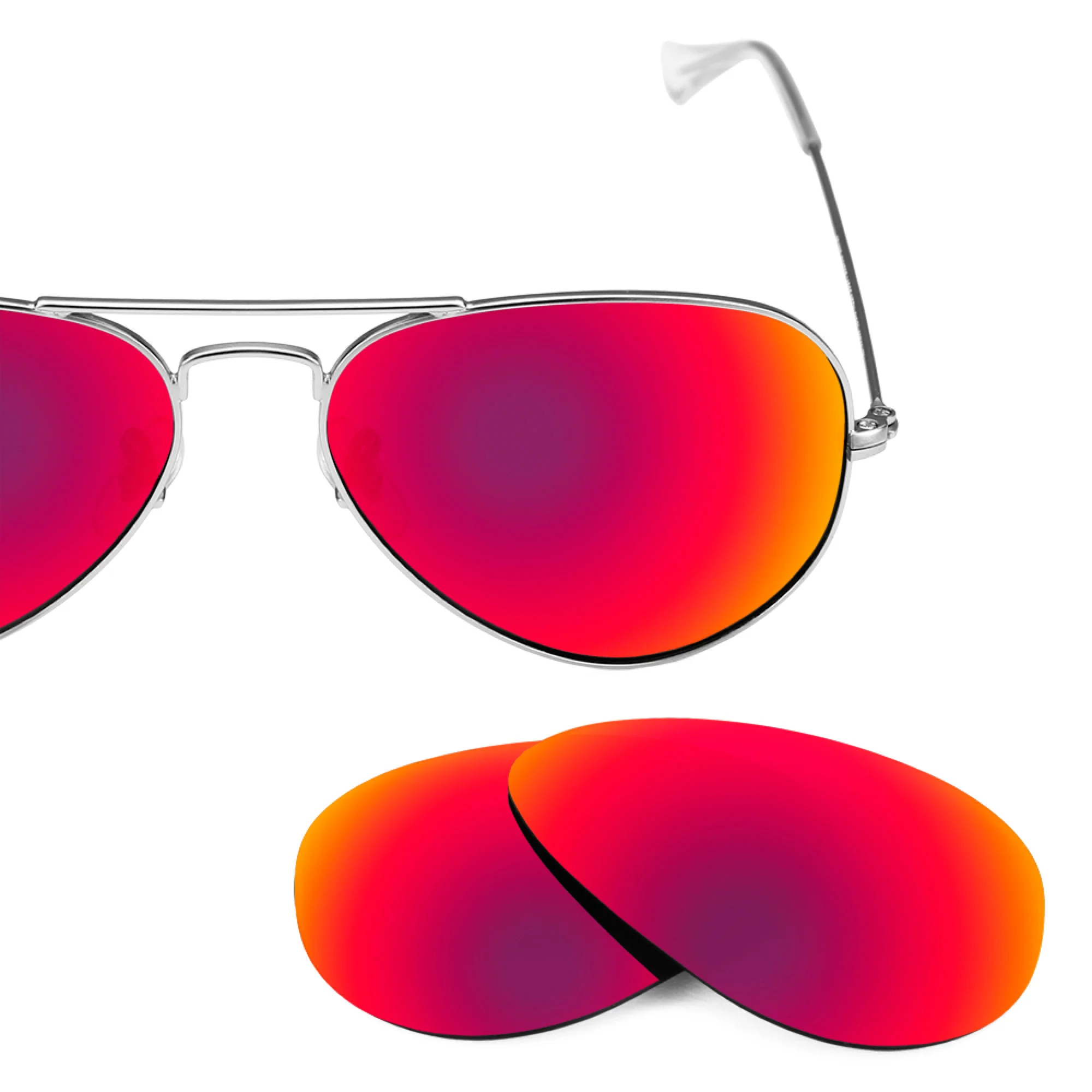 Revant Replacement Lenses for Ray-Ban Aviator RB3025 55mm - Image 8