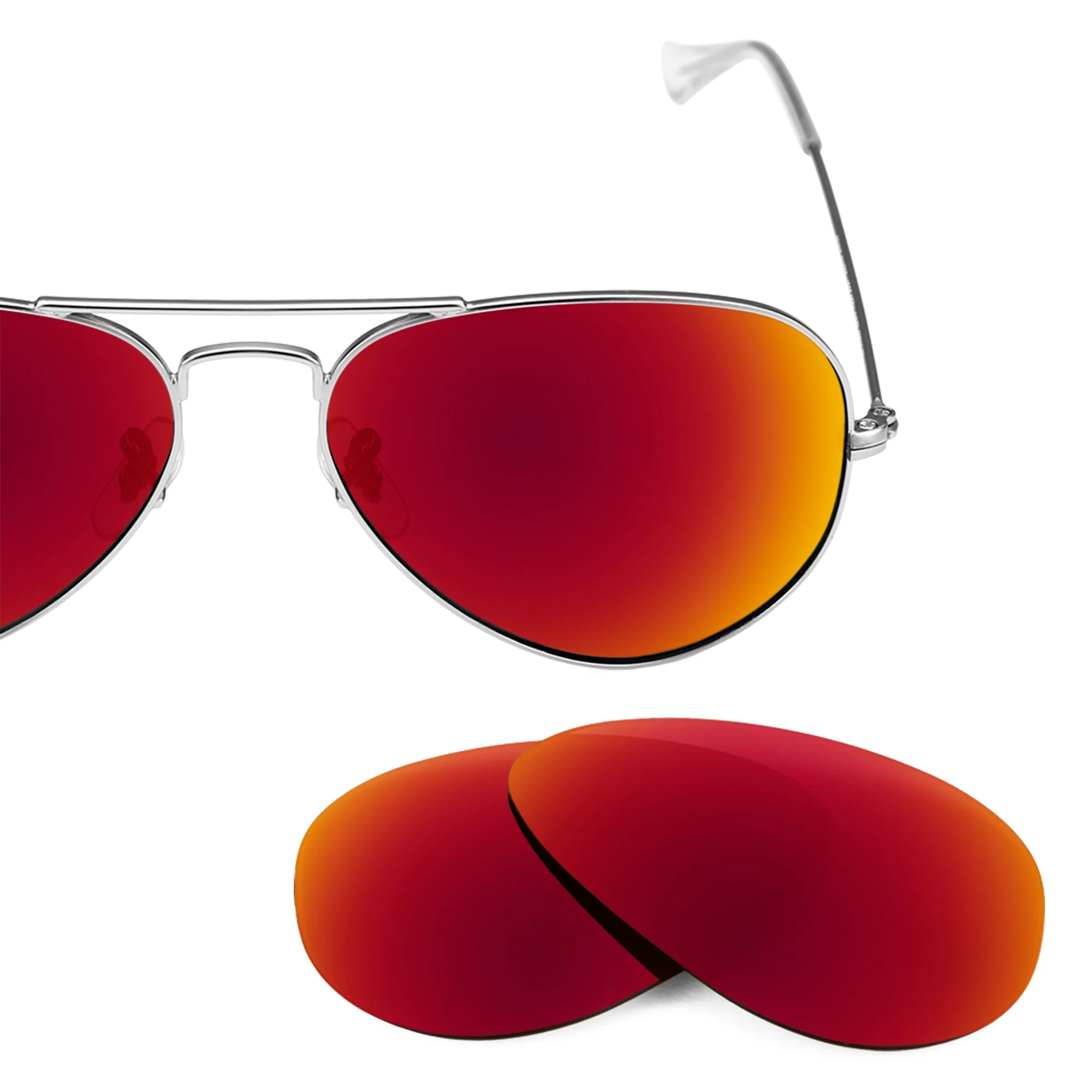Revant Replacement Lenses for Ray-Ban Aviator RB3025 55mm - Image 9