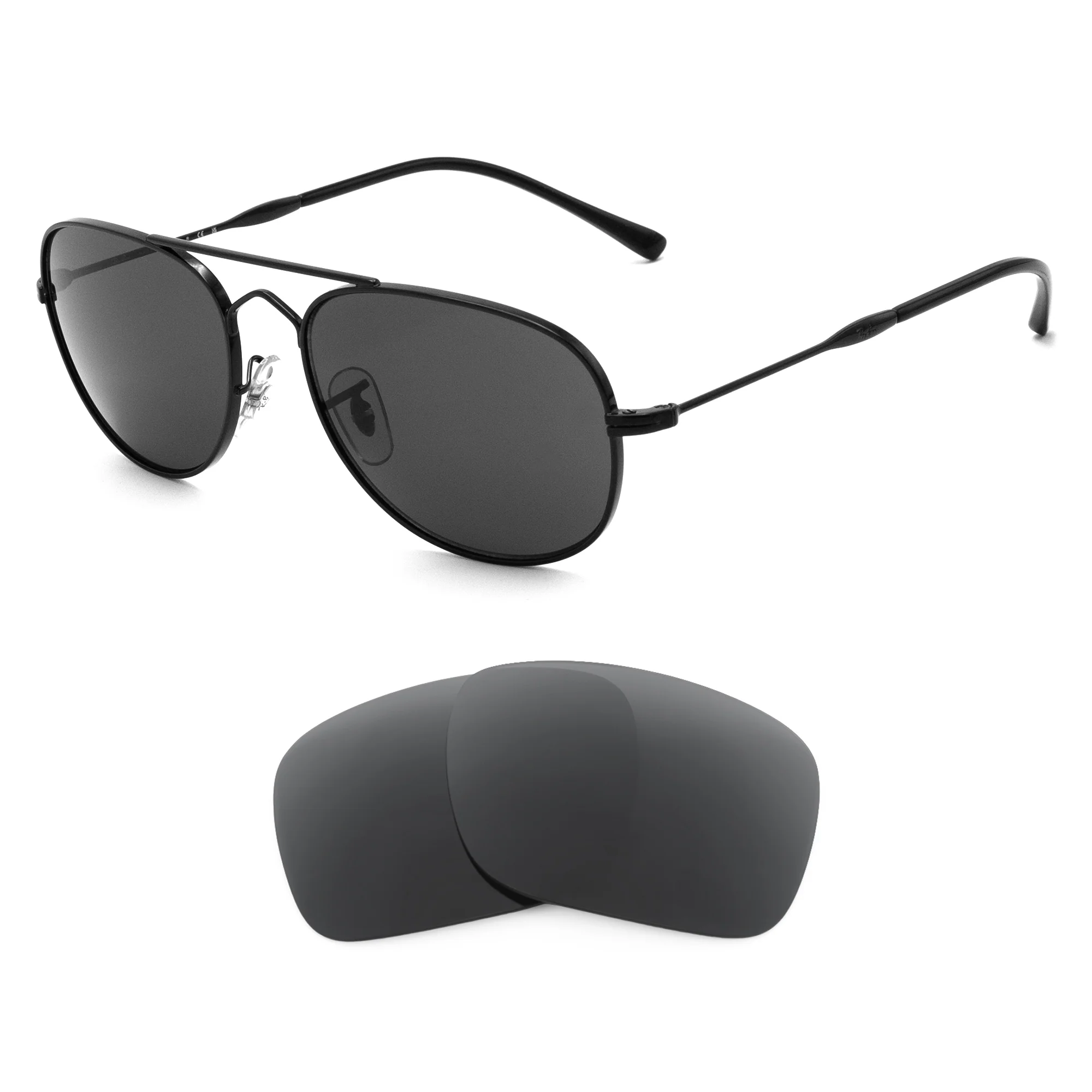 Revant Replacement Lenses for Ray-Ban Bain Bridge RB3735 57mm