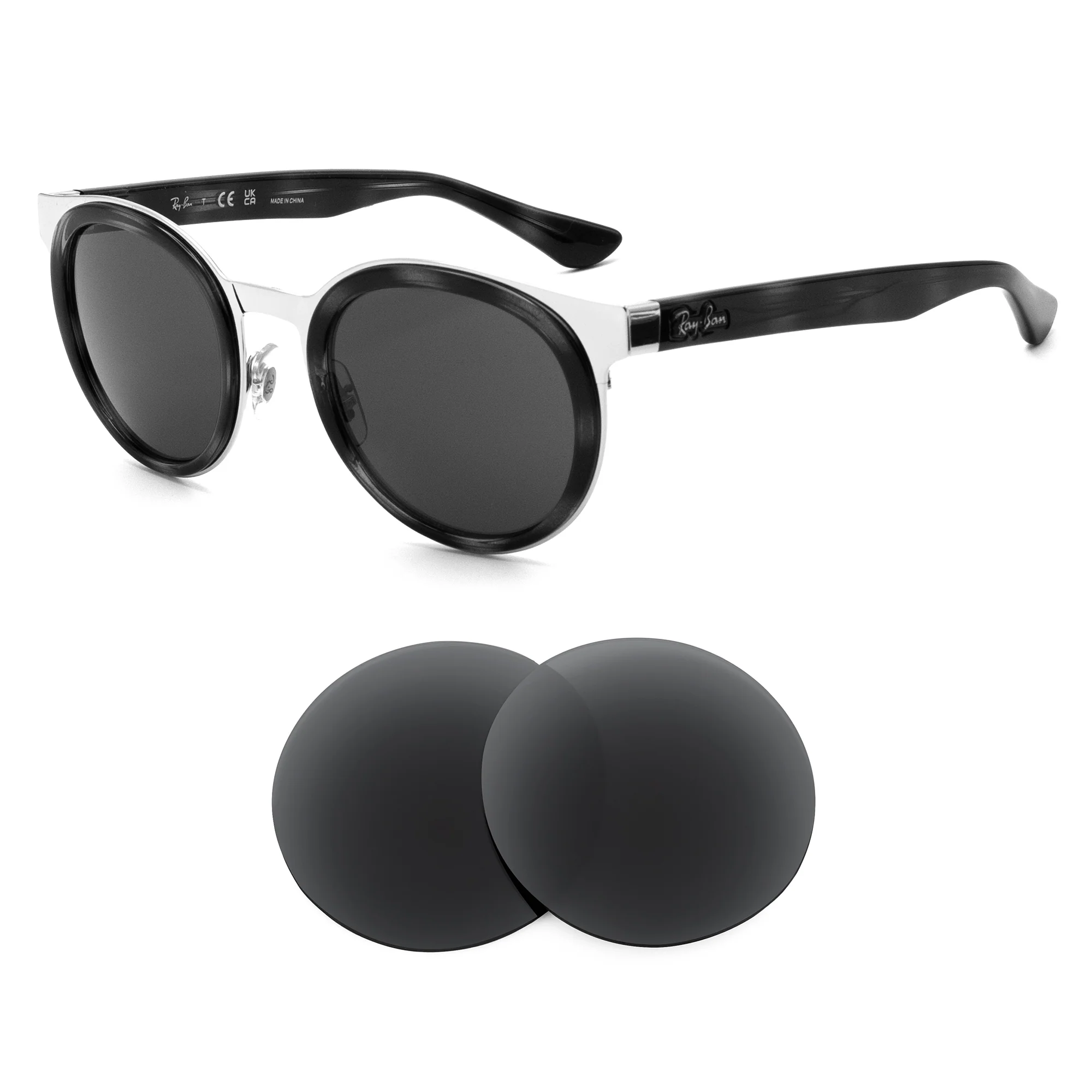 Revant Replacement Lenses for Ray-Ban Bonnie RB3710 50mm