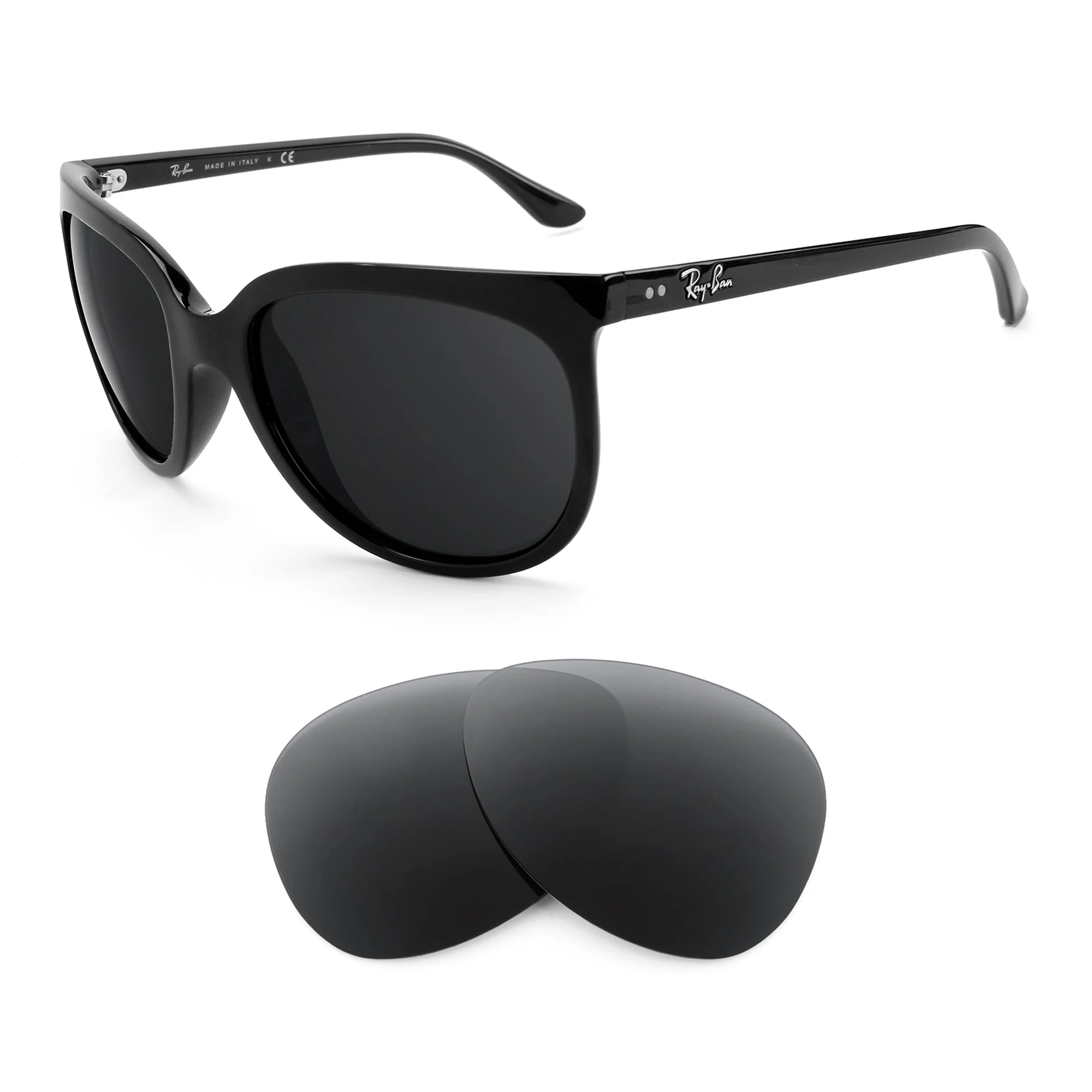 Revant Replacement Lenses for Ray-Ban Cats 1000 RB4126 57mm