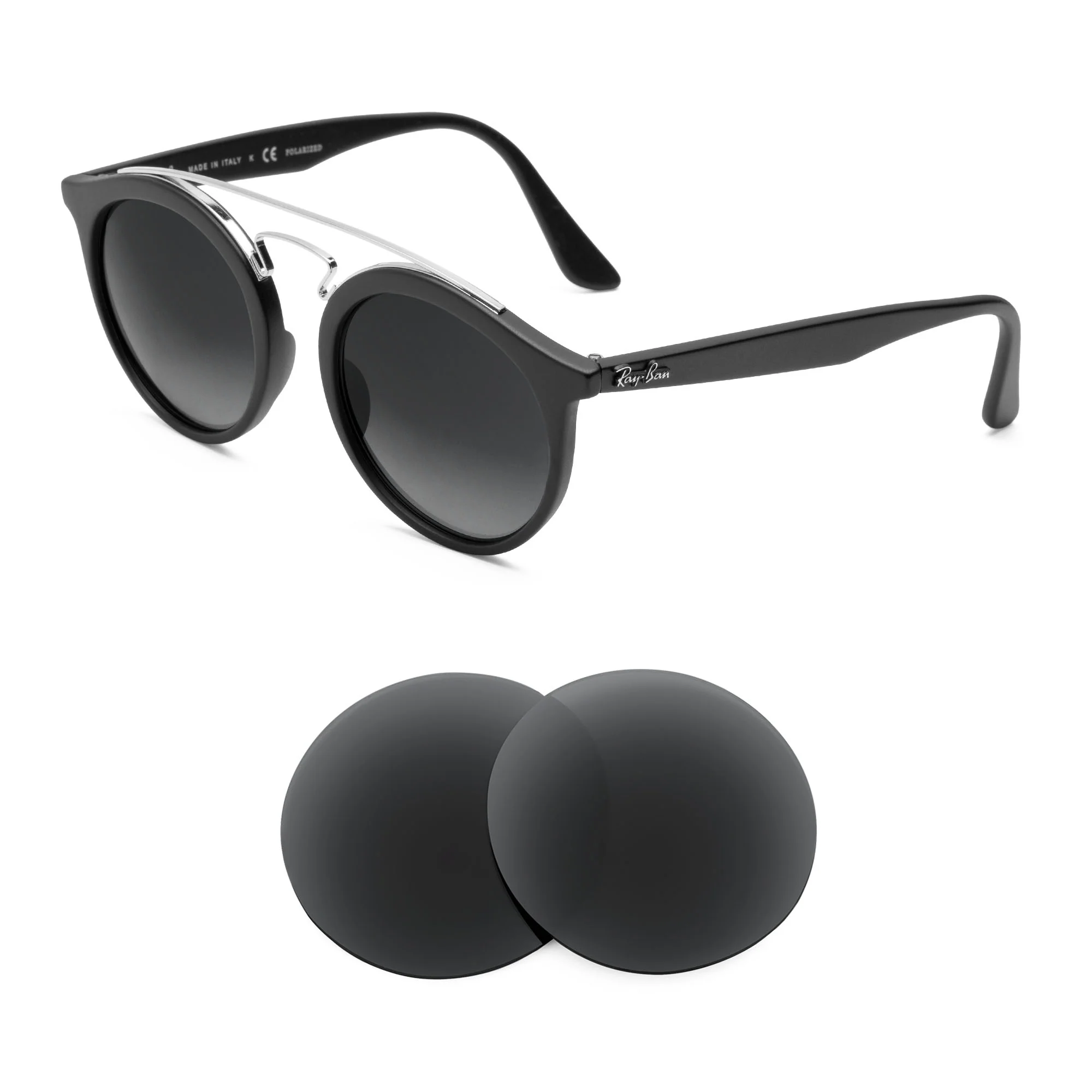 Revant Replacement Lenses for Ray-Ban Gatsby I RB4256 49mm