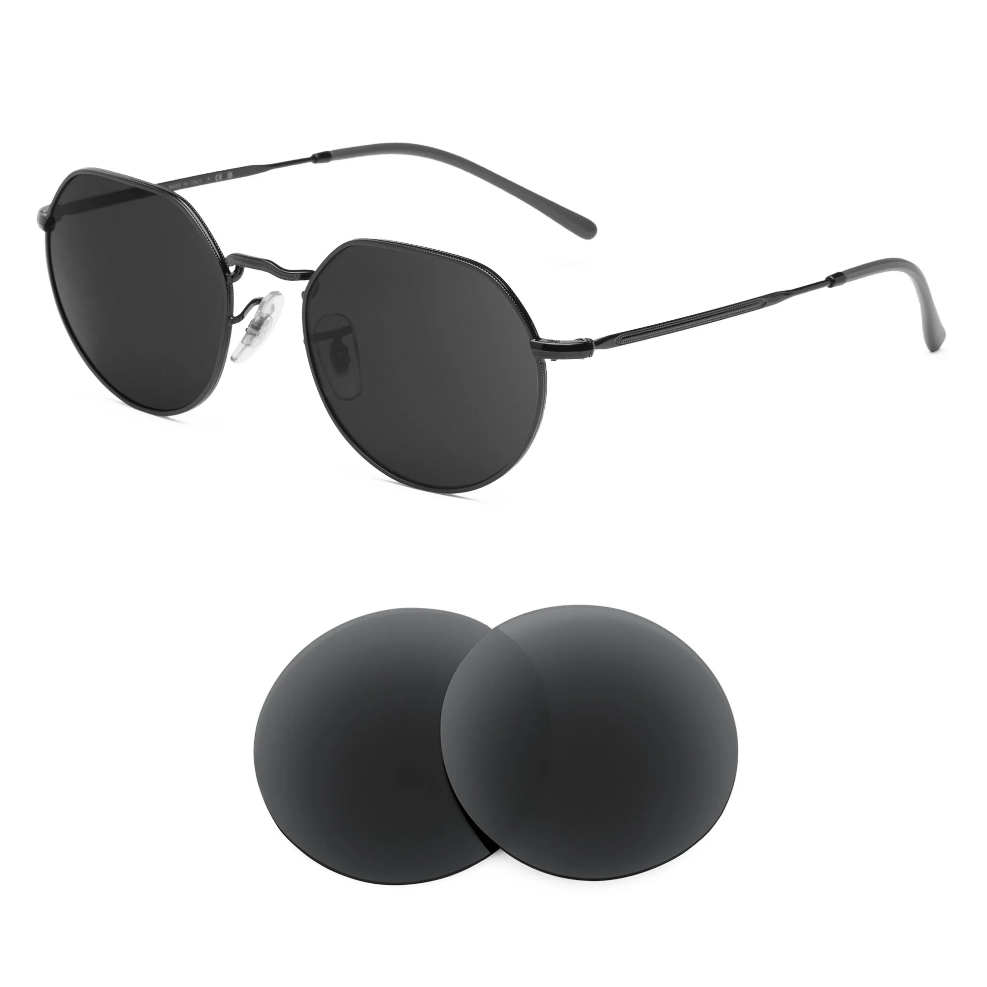 Revant Replacement Lenses for Ray-Ban Jack RB3565 51mm