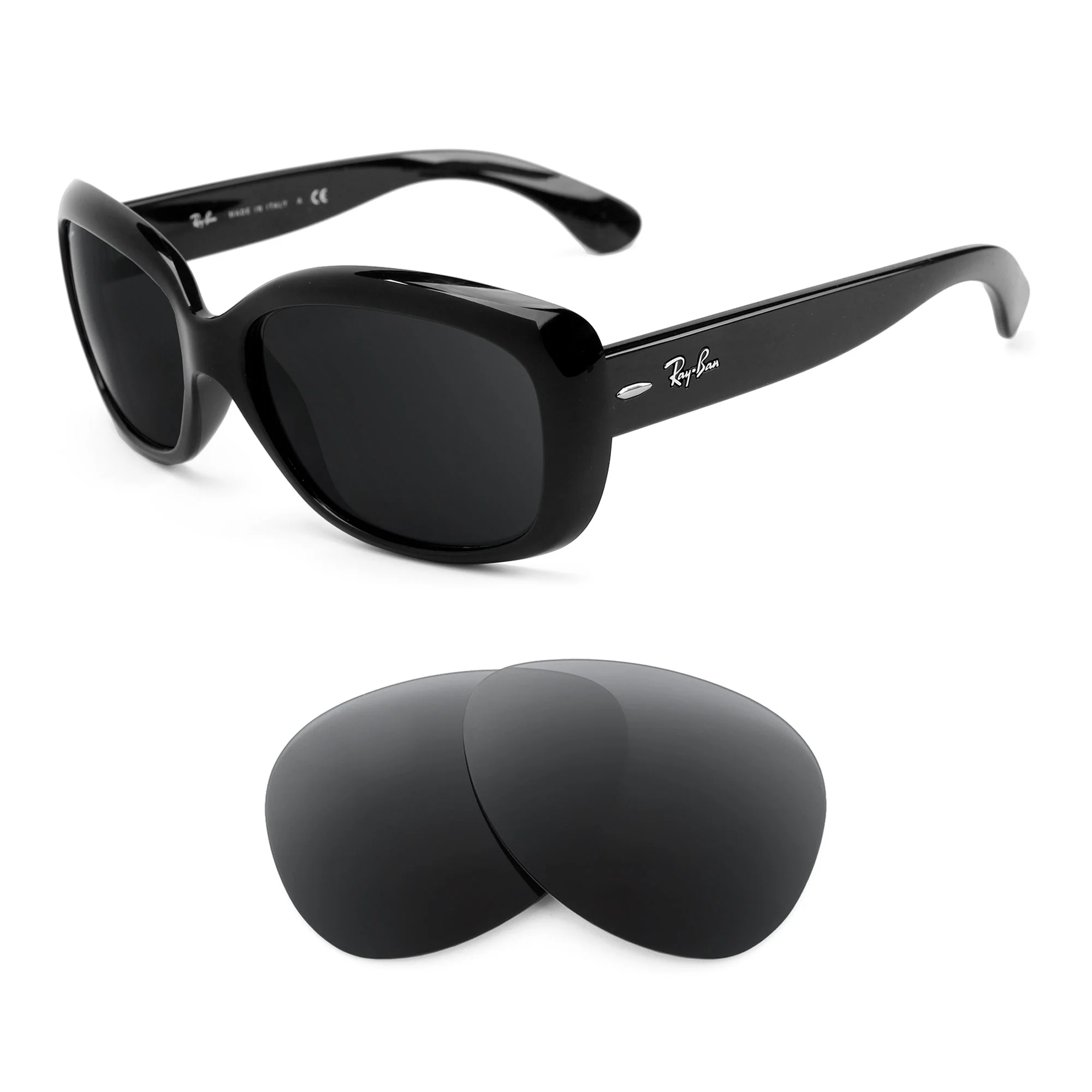 Revant Replacement Lenses for Ray-Ban Jackie Ohh RB4101 58mm