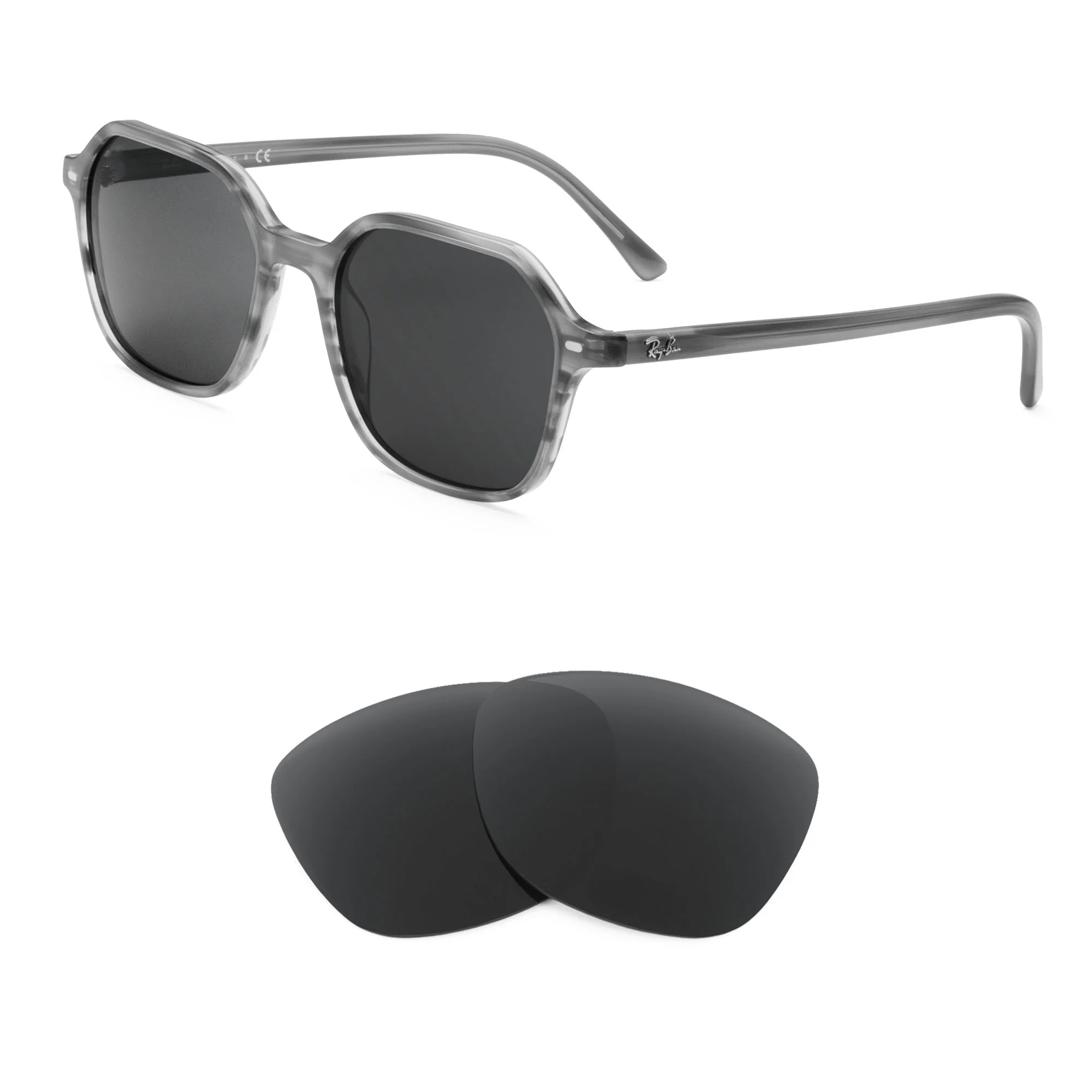 Revant Replacement Lenses for Ray-Ban John RB2194 53mm