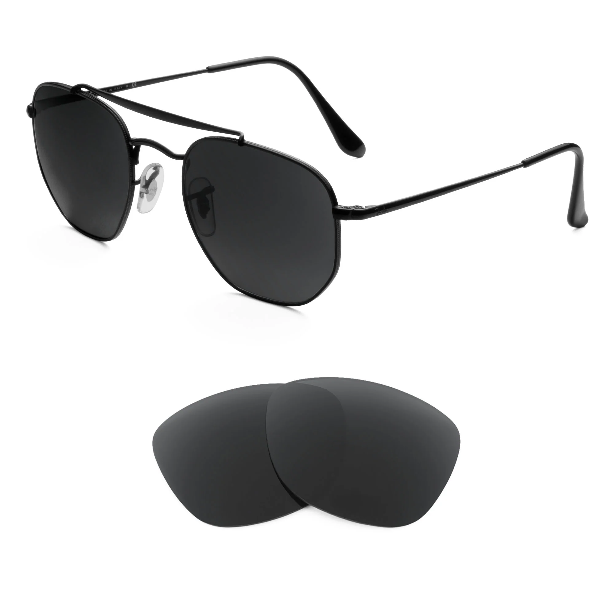 Revant Replacement Lenses for Ray-Ban Marshal RB3648 54mm