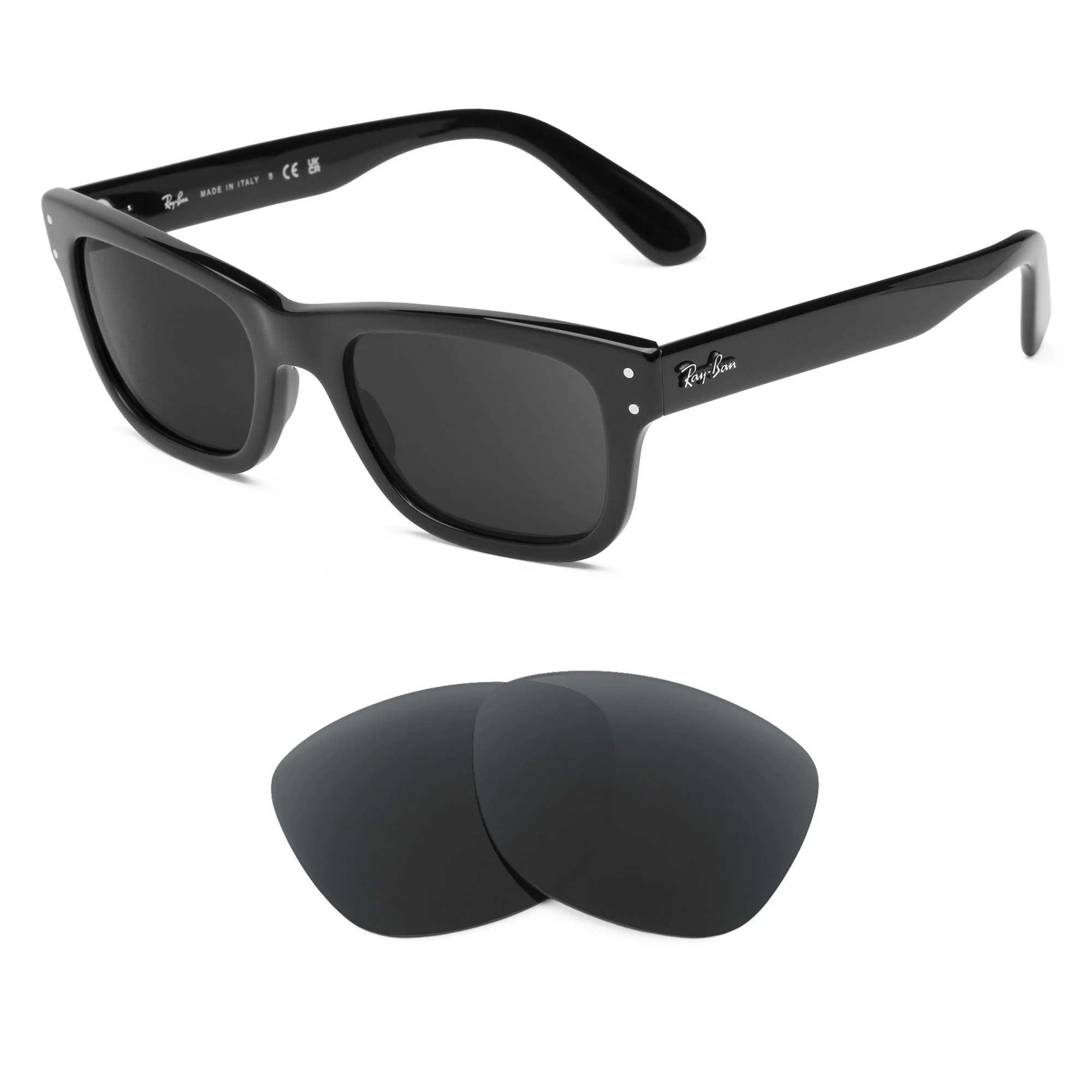 Revant Replacement Lenses for Ray-Ban Mr. Burbank RB2283 52mm